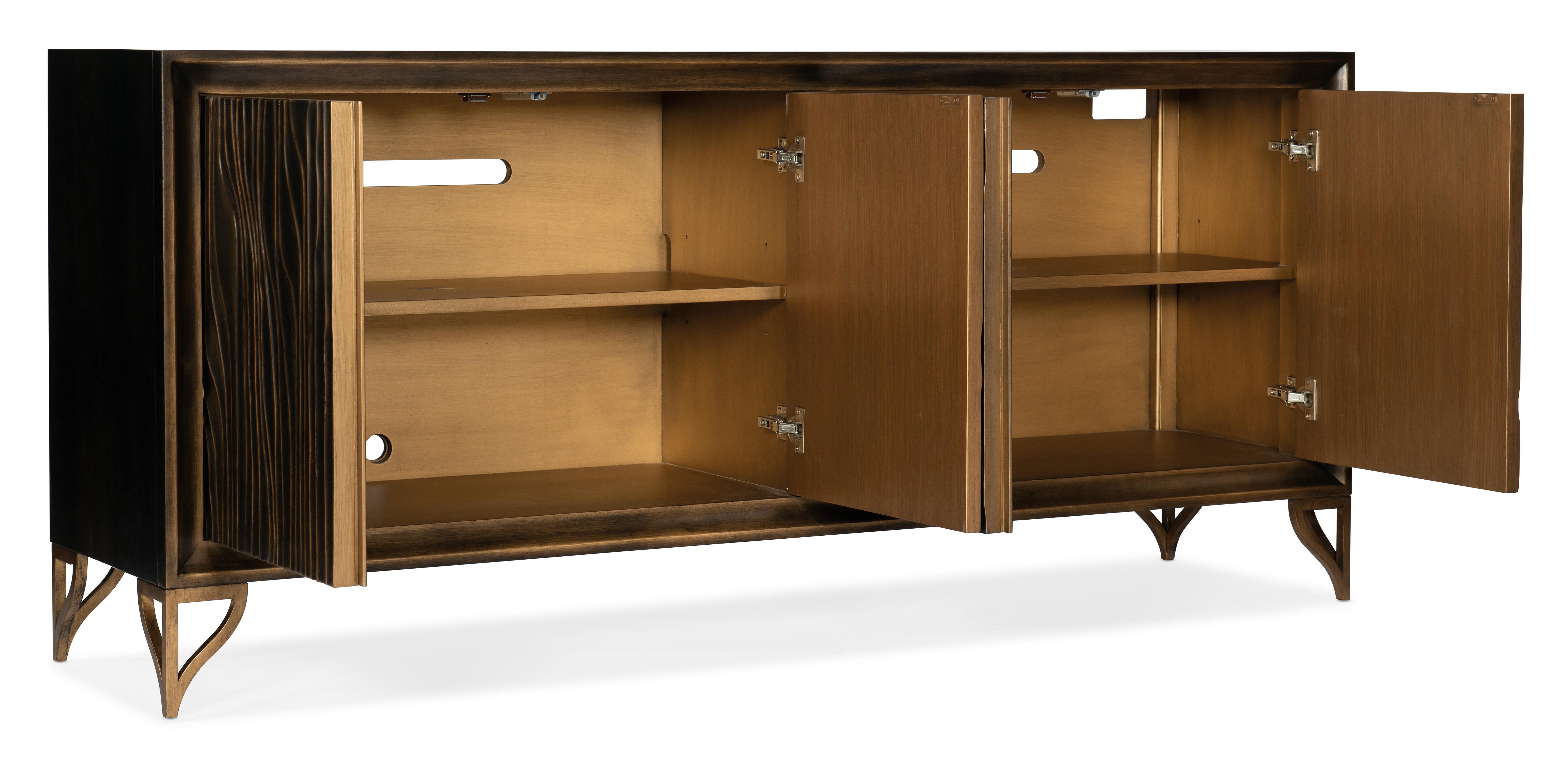 Melange Mountgomery Four Door Credenza - Luxury Home Furniture (MI)