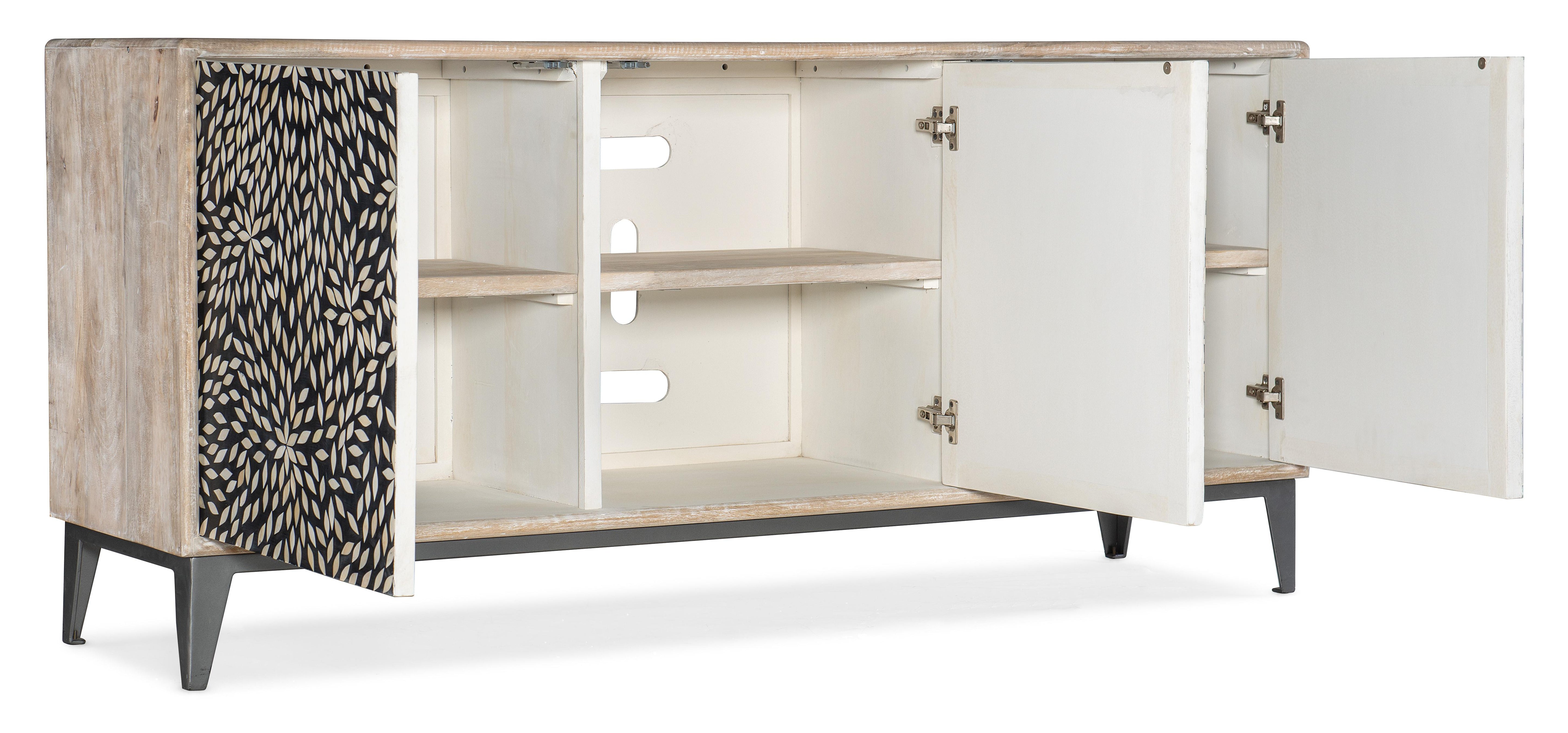 Melange Petrina Three Door Credenza - Luxury Home Furniture (MI)