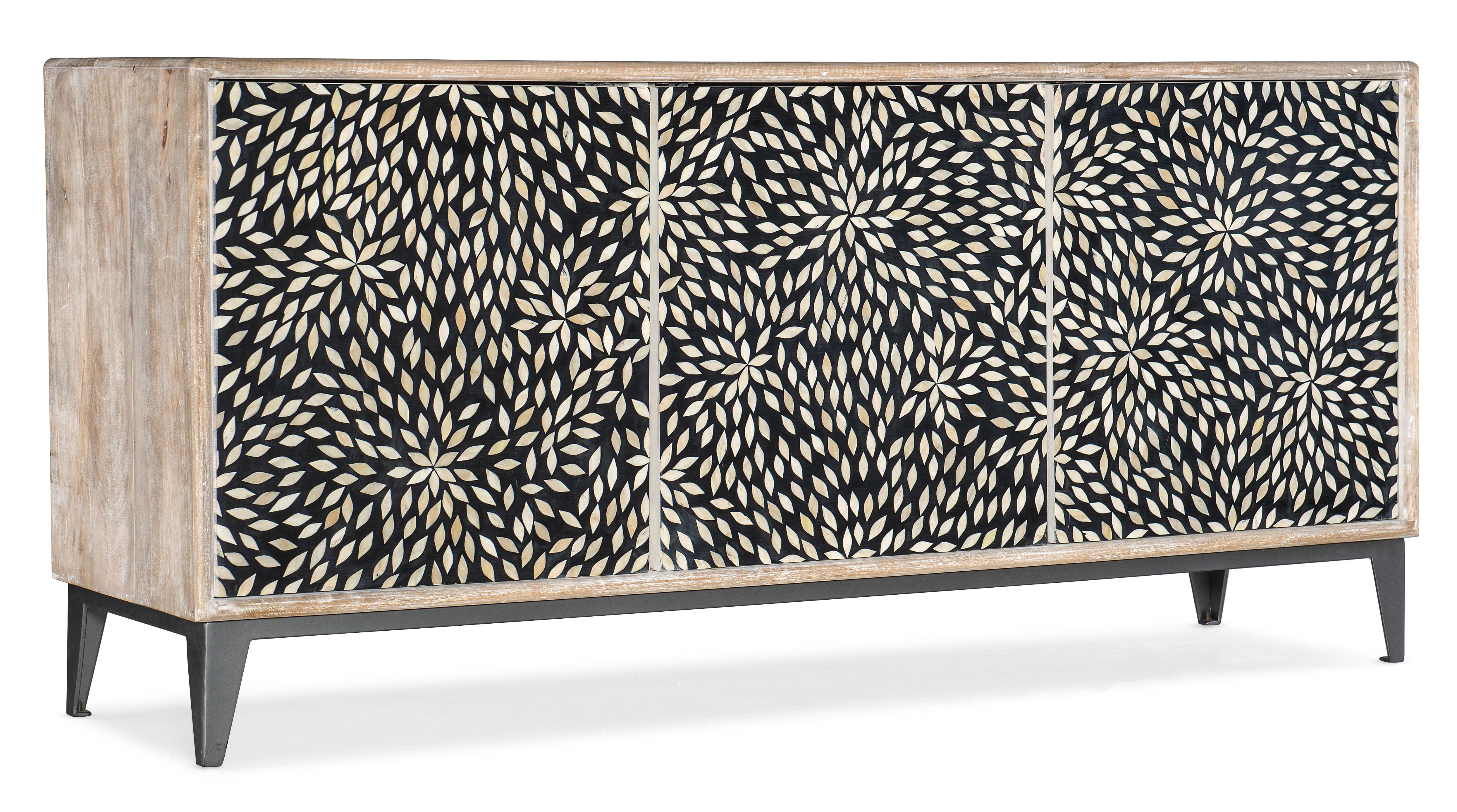 Melange Petrina Three Door Credenza - Luxury Home Furniture (MI)