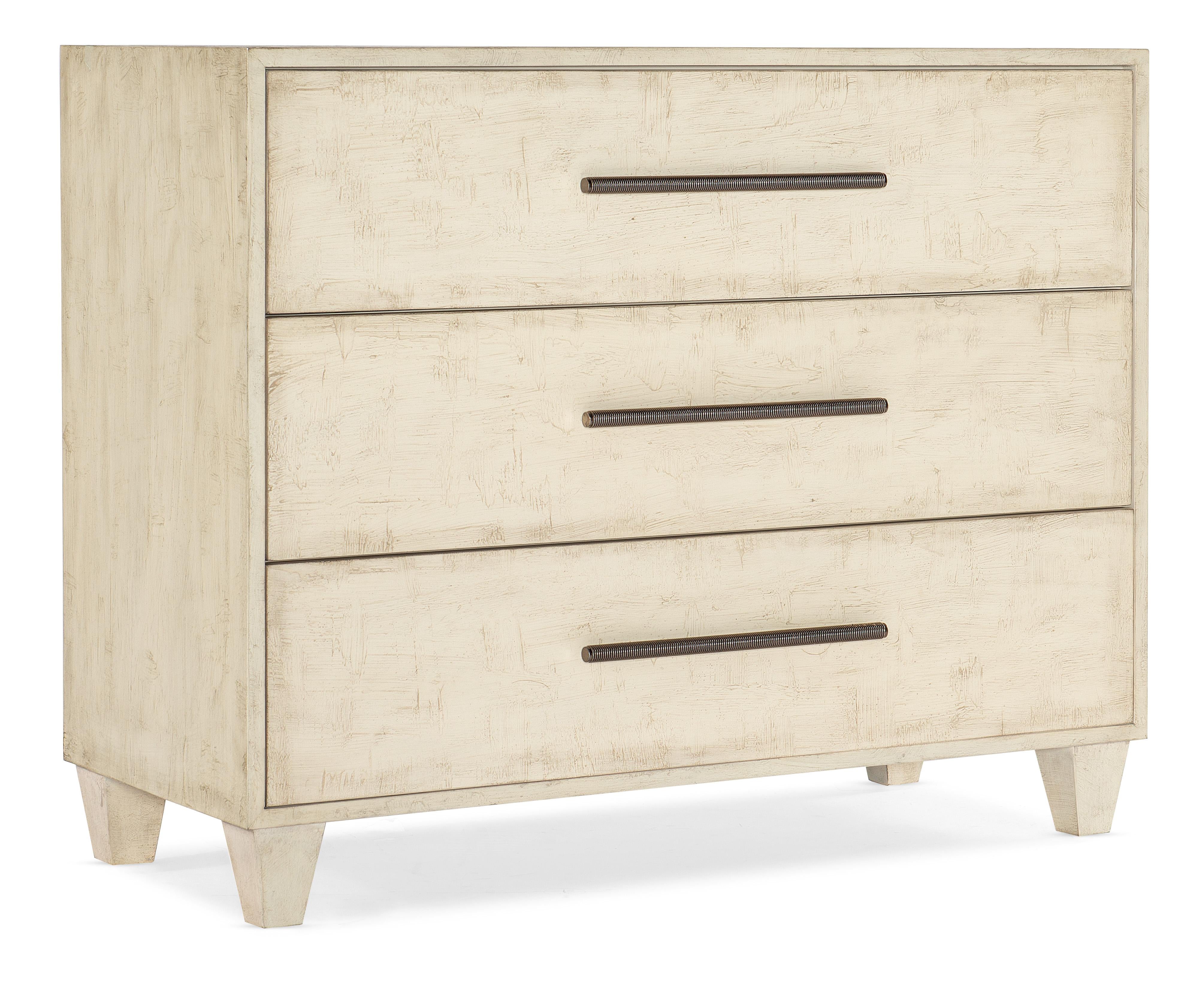 Melange Saffron Three Drawer Chest - Luxury Home Furniture (MI)