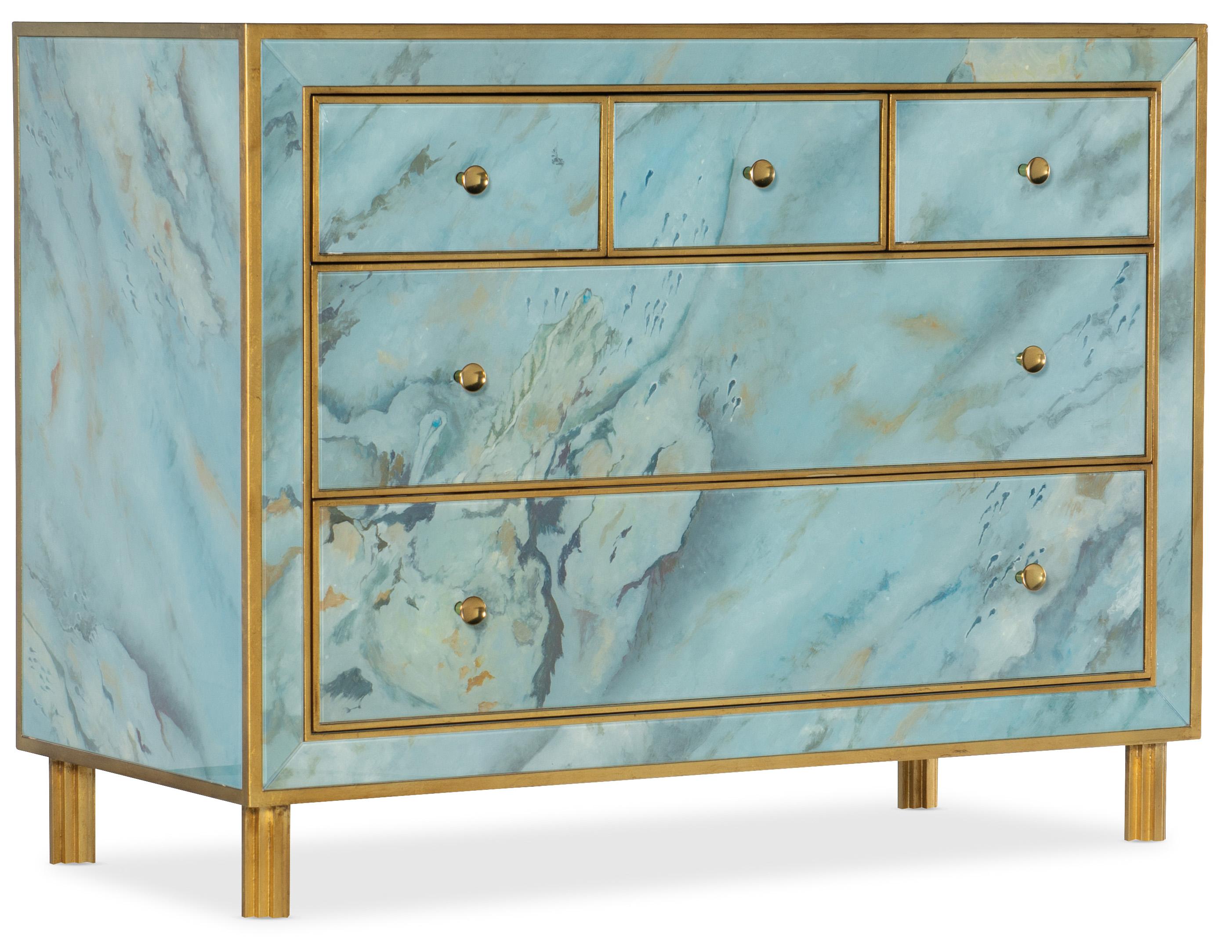Melange Sorrell Five-Drawer Chest - Luxury Home Furniture (MI)