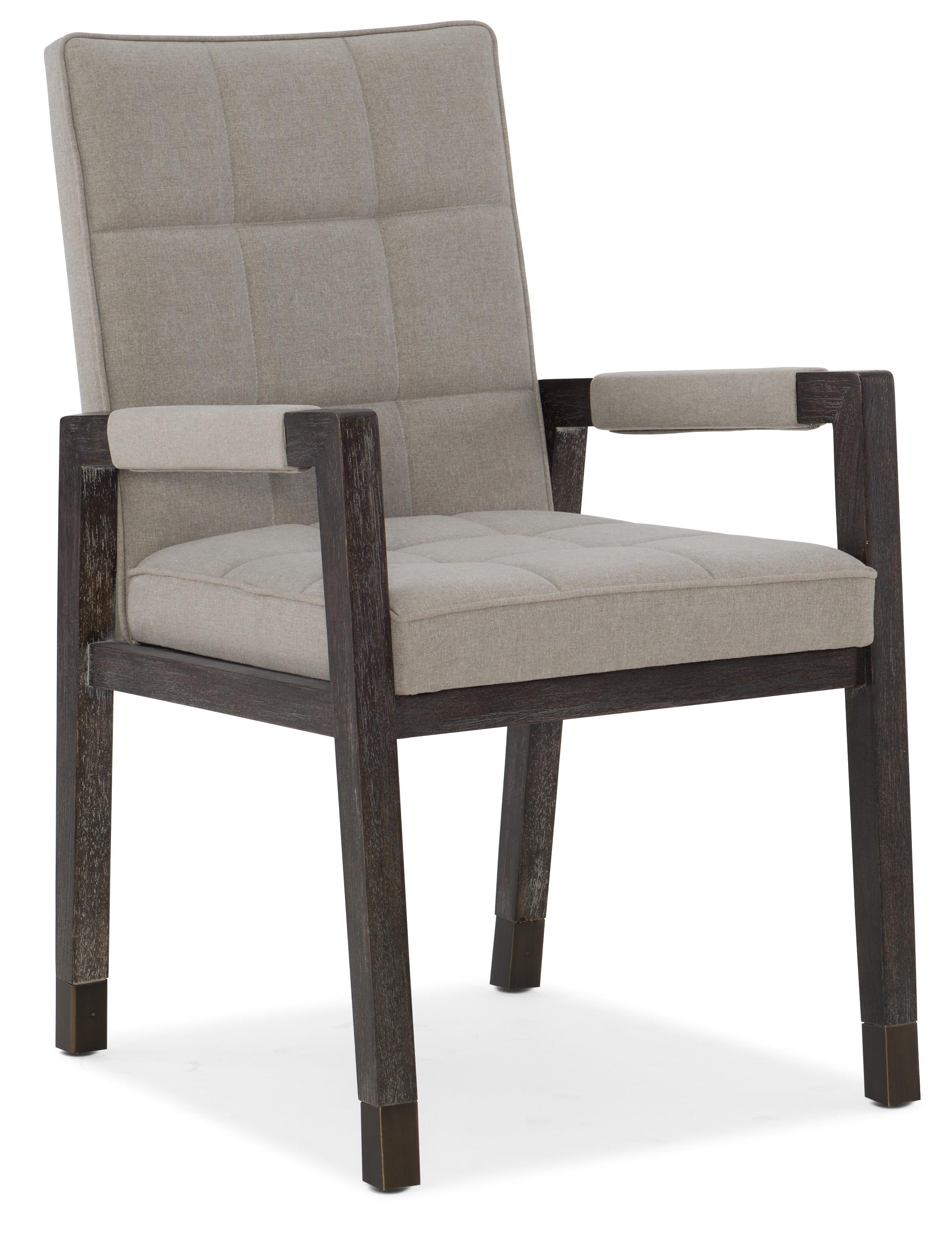 Miramar Aventura Cupertino Upholstered Arm Chair - 2 per carton/price ea - Luxury Home Furniture (MI)