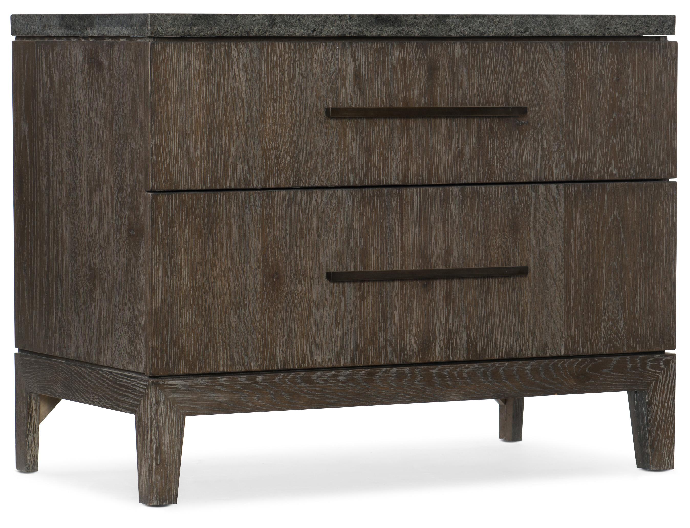Miramar Aventura San Marcos Stone Top Nightstand - Luxury Home Furniture (MI)