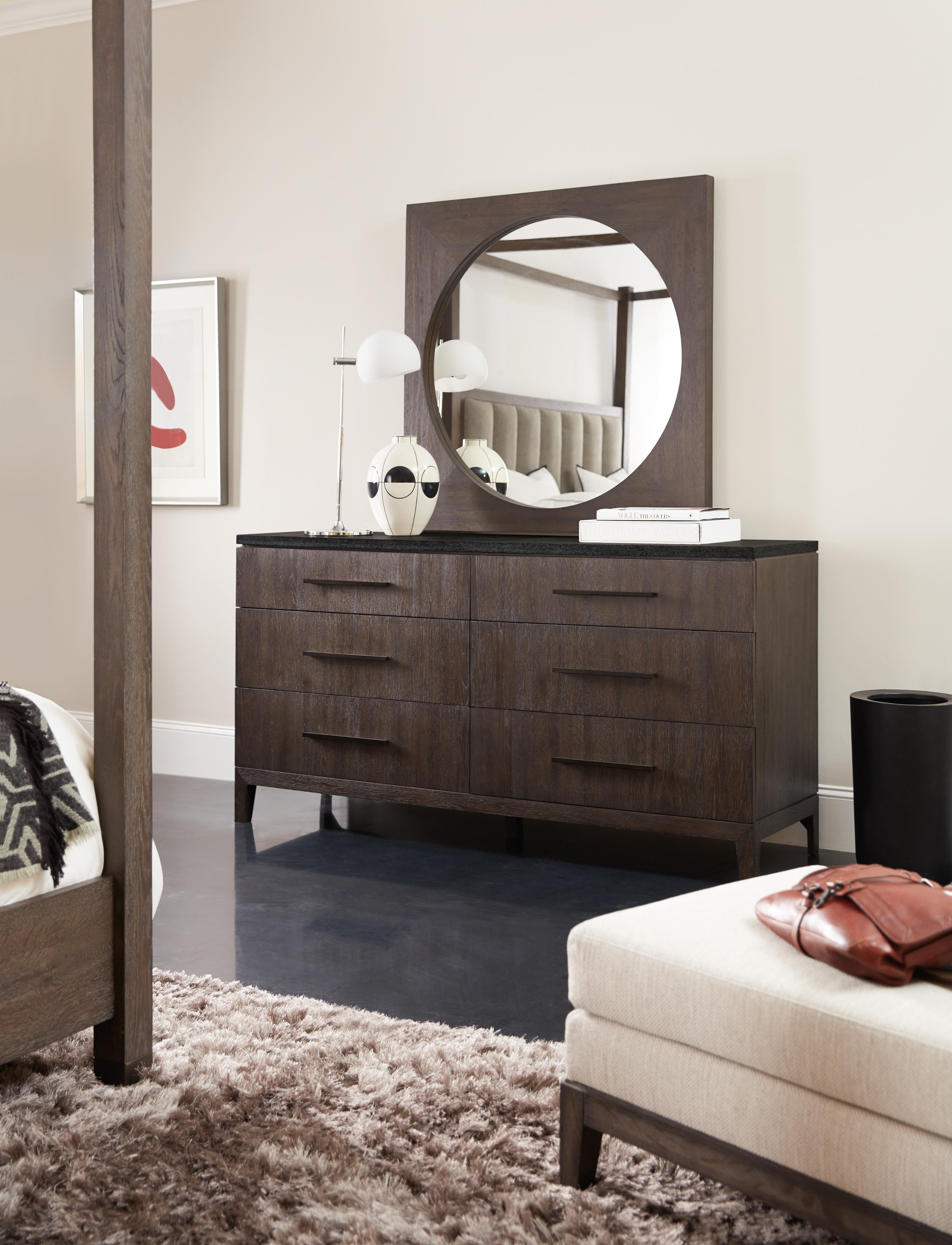 Miramar Aventura Raphael Six-Drawer Stone Top Dresser - Luxury Home Furniture (MI)