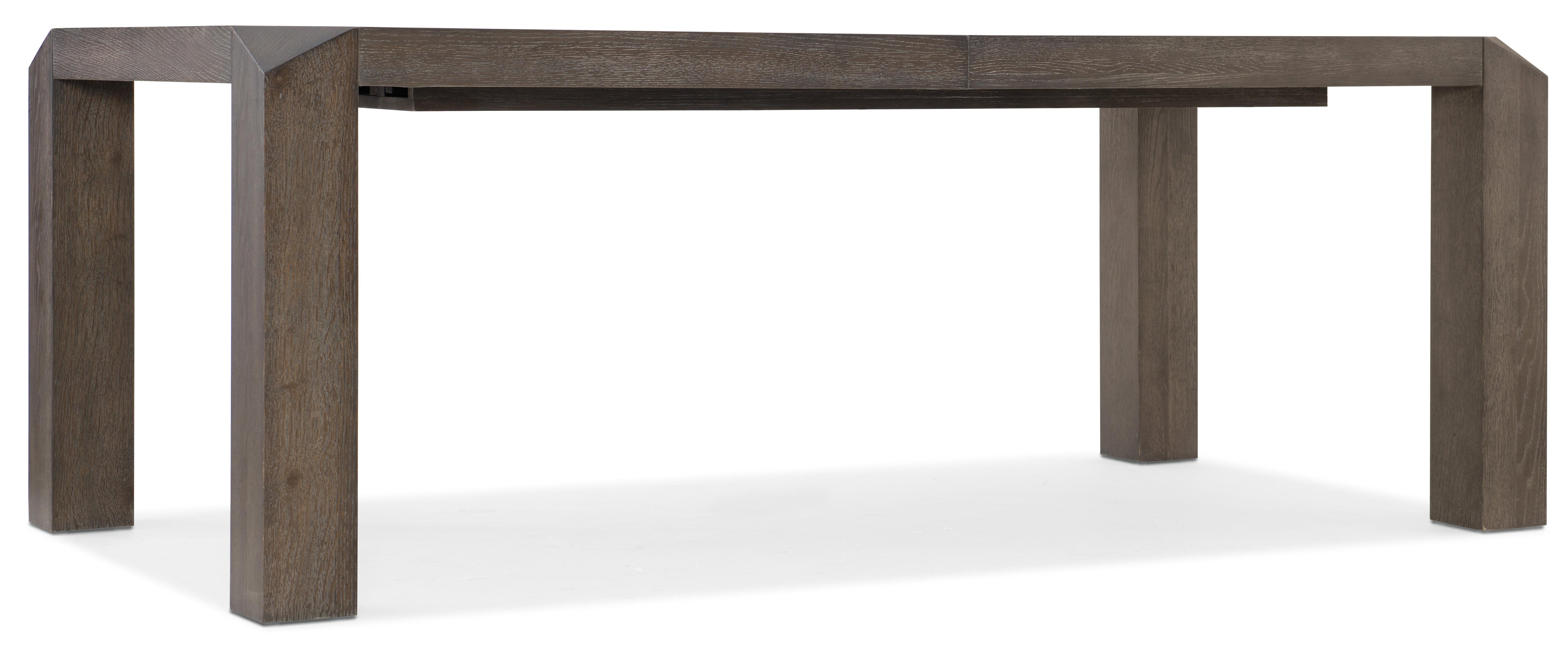 Miramar Aventura Vermeer 82in Leg Dining Table w/1-24in Leaf - Luxury Home Furniture (MI)