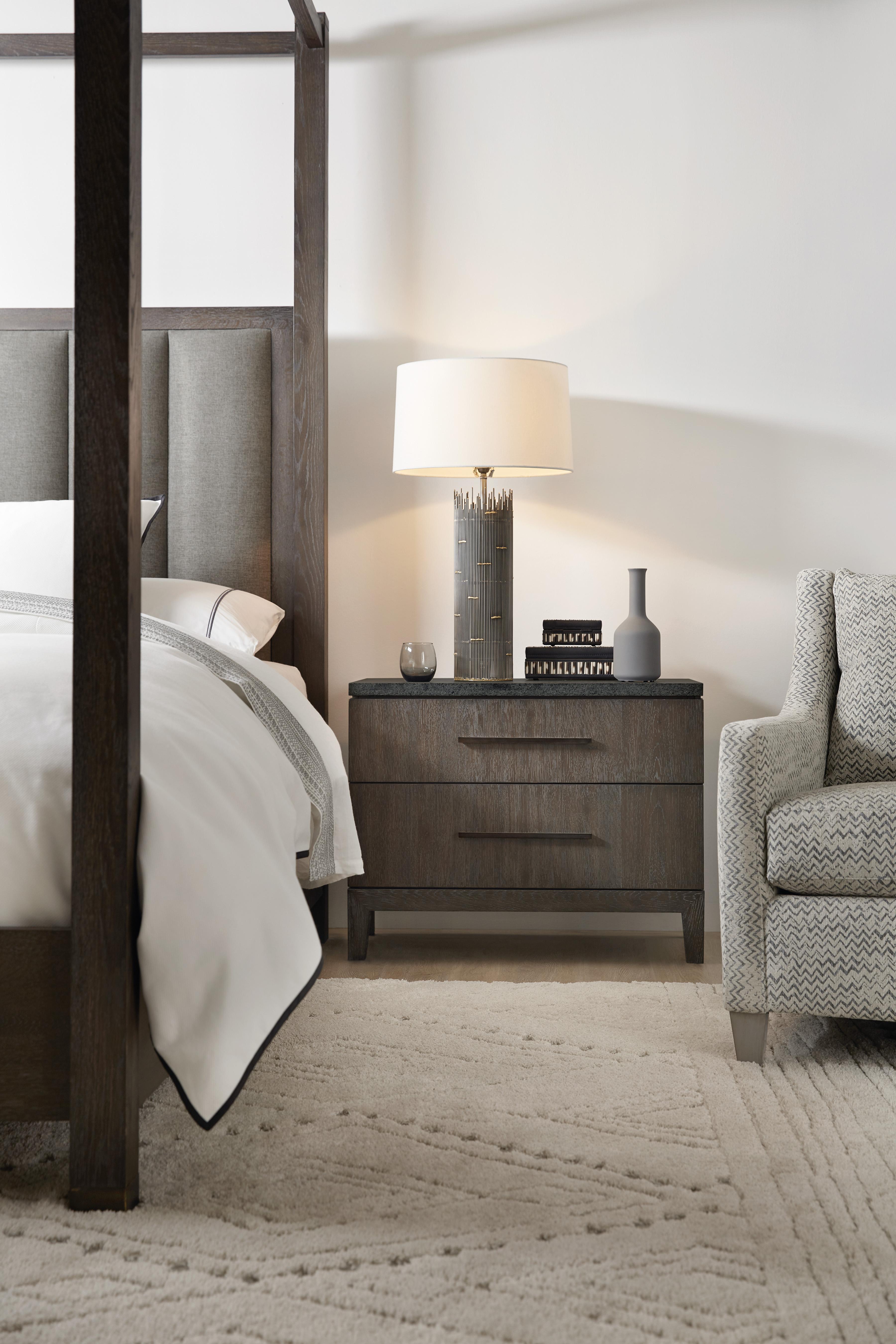 Miramar Aventura San Marcos Stone Top Nightstand - Luxury Home Furniture (MI)
