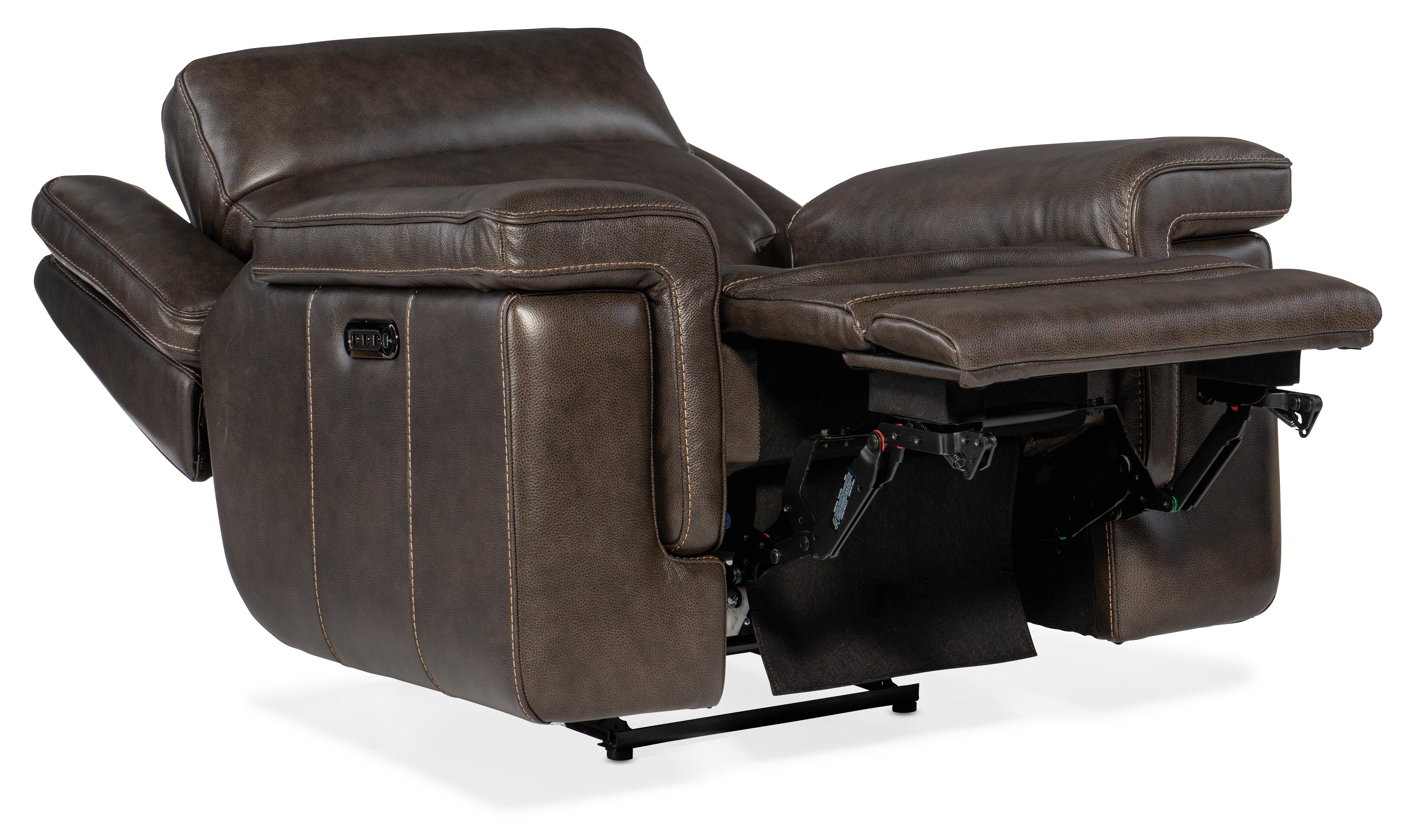 Montel Lay Flat Power Recliner with Power Headrest & Lumbar - SS705-PHL1-095 - Luxury Home Furniture (MI)