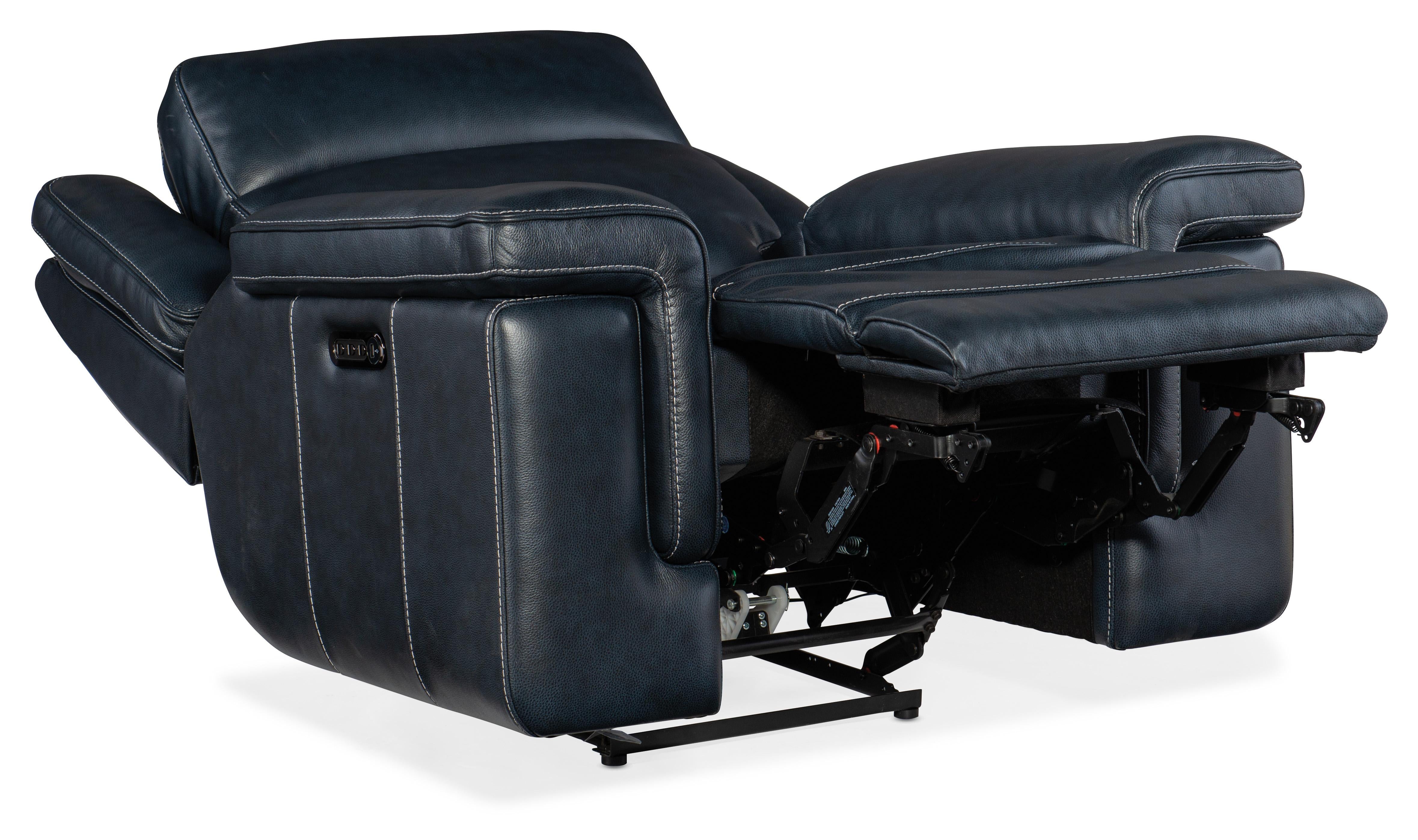 Montel Lay Flat Power Recliner with Power Headrest & Lumbar - SS705-PHL1-047 - Luxury Home Furniture (MI)
