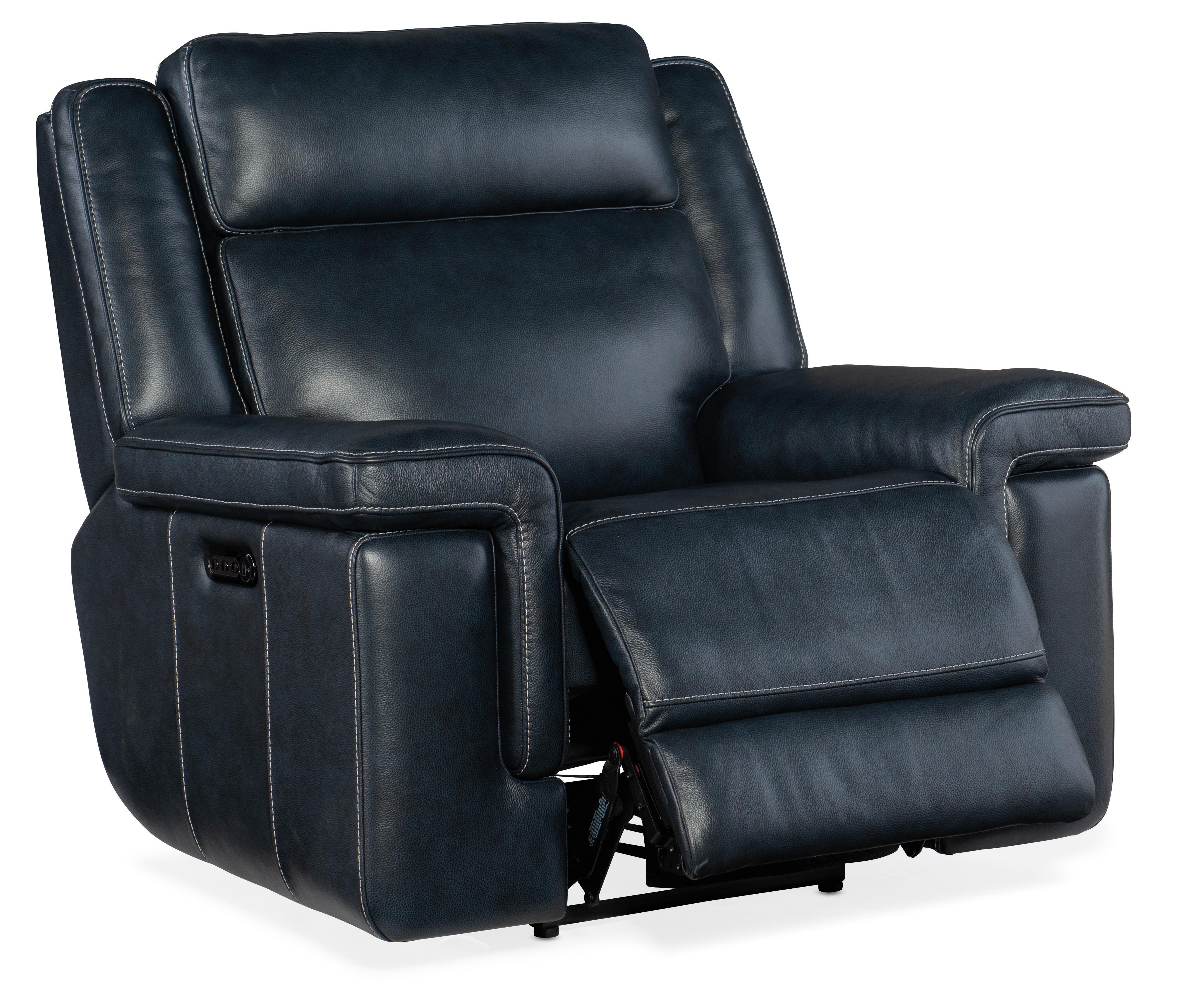 Montel Lay Flat Power Recliner with Power Headrest & Lumbar - SS705-PHL1-047 - Luxury Home Furniture (MI)
