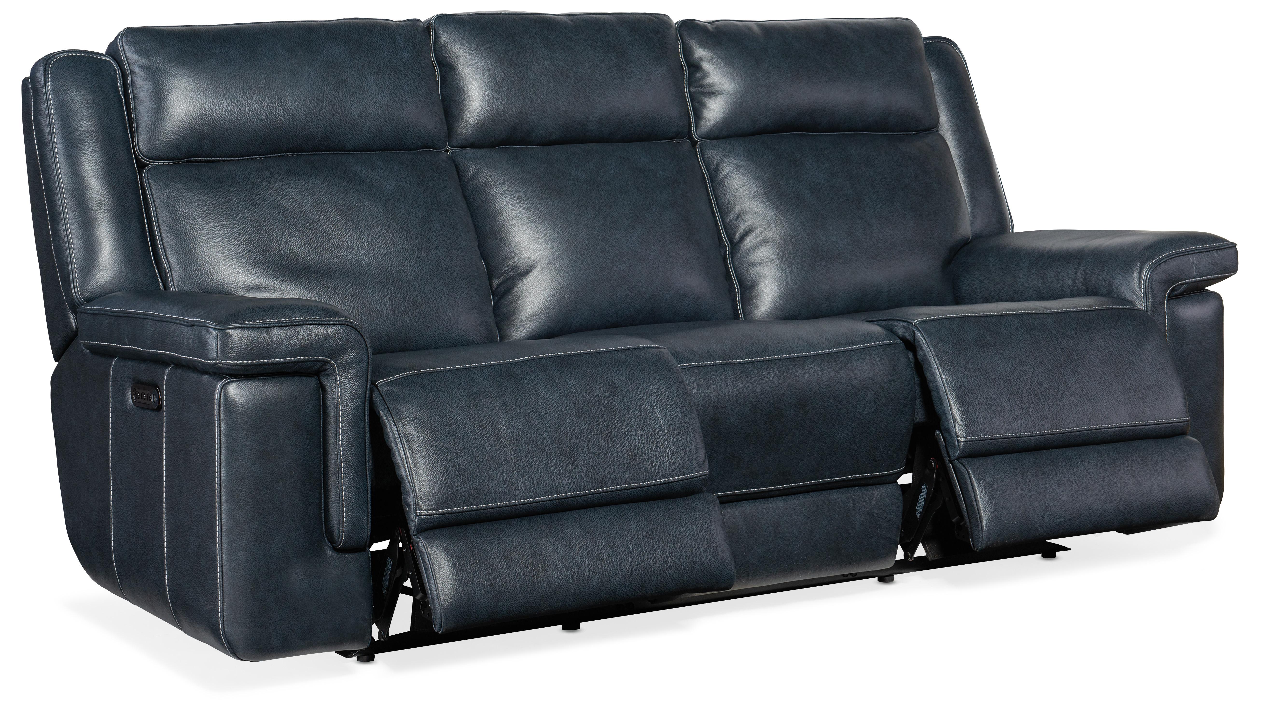 Montel Lay Flat Power Sofa with Power Headrest & Lumbar - SS705-PHL3-047