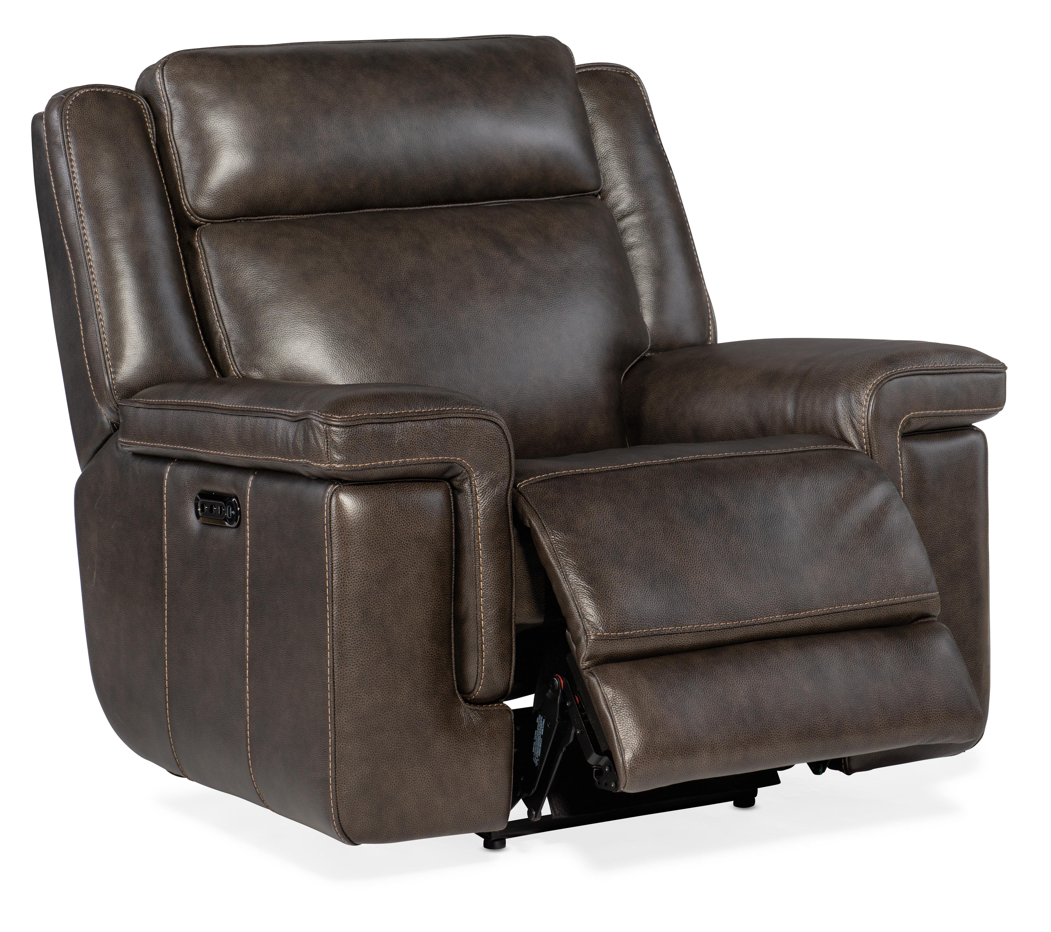 Montel Lay Flat Power Recliner with Power Headrest & Lumbar - SS705-PHL1-095 - Luxury Home Furniture (MI)