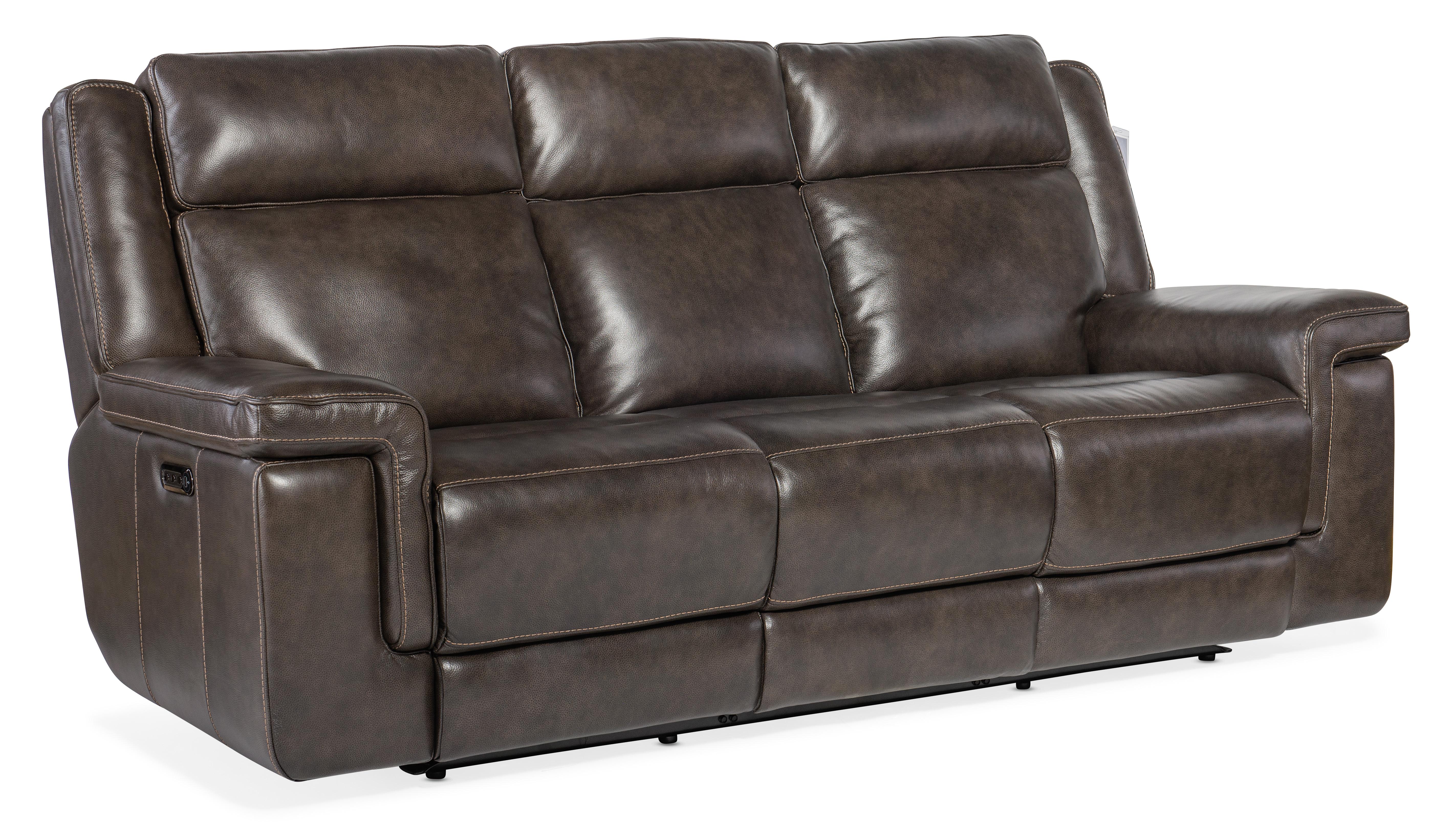 Montel Lay Flat Power Sofa with Power Headrest & Lumbar - SS705-PHL3-095