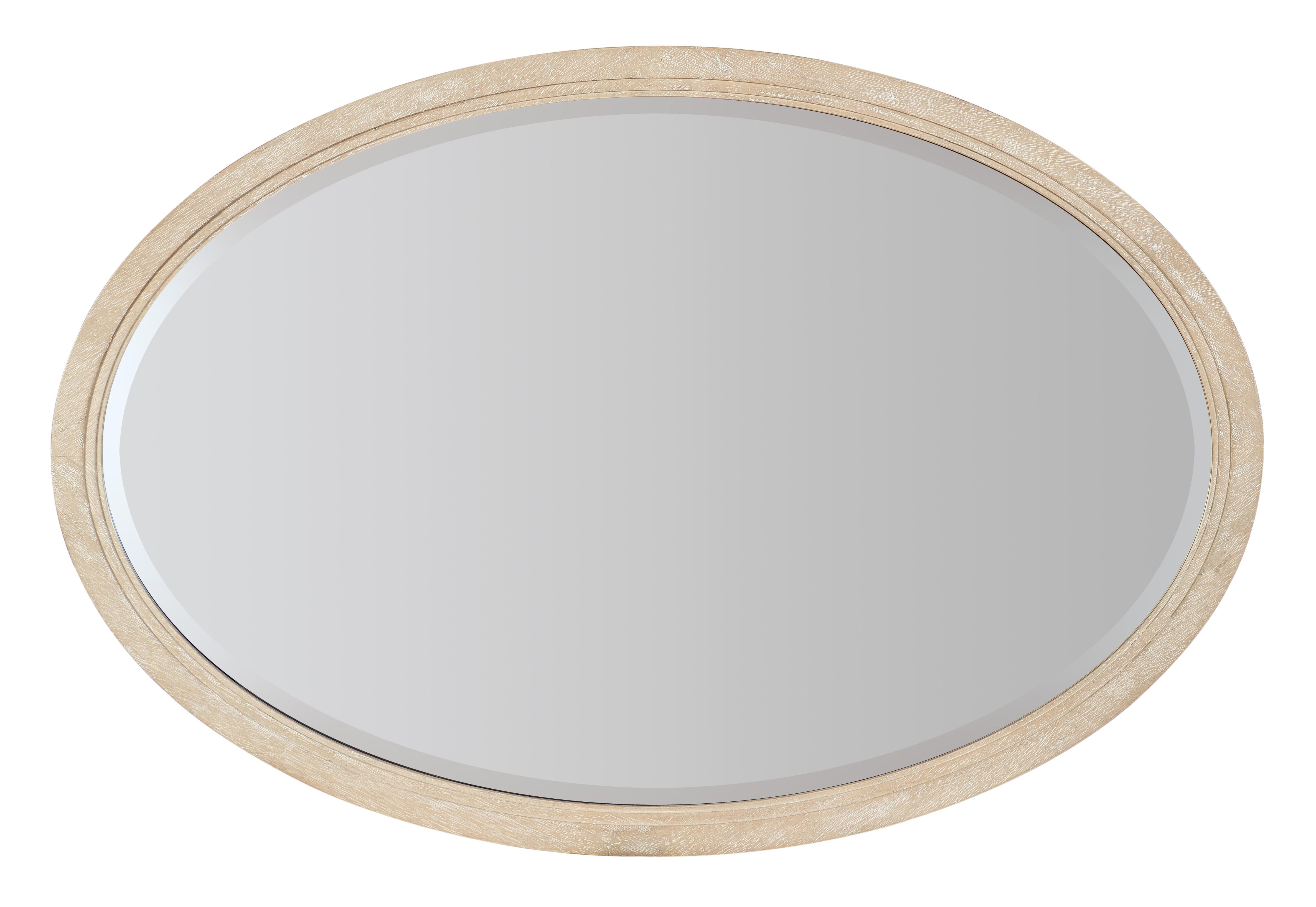 Nouveau Chic Oval Mirror - Luxury Home Furniture (MI)