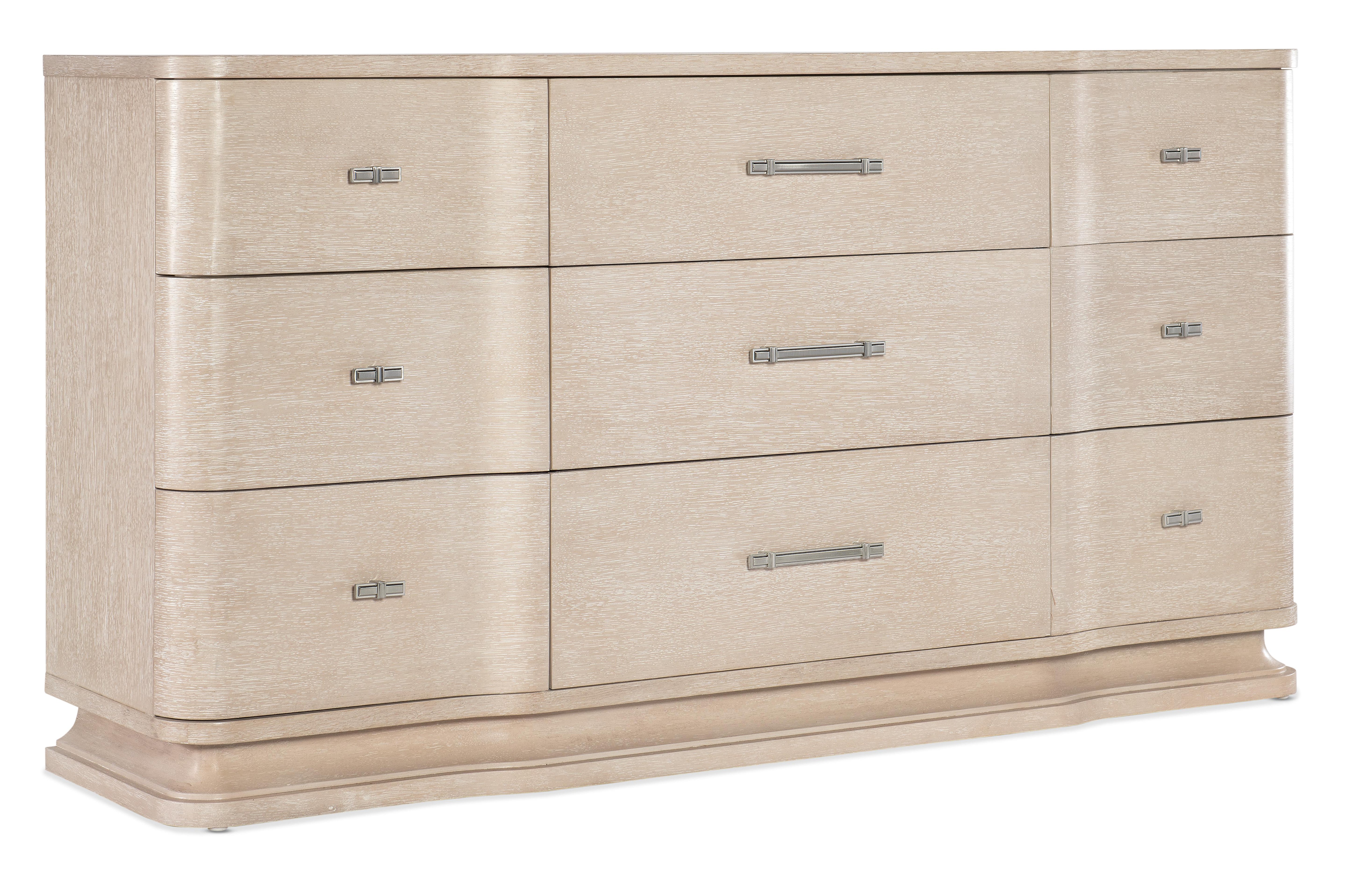 Nouveau Chic Nine Drawer Dresser - Luxury Home Furniture (MI)
