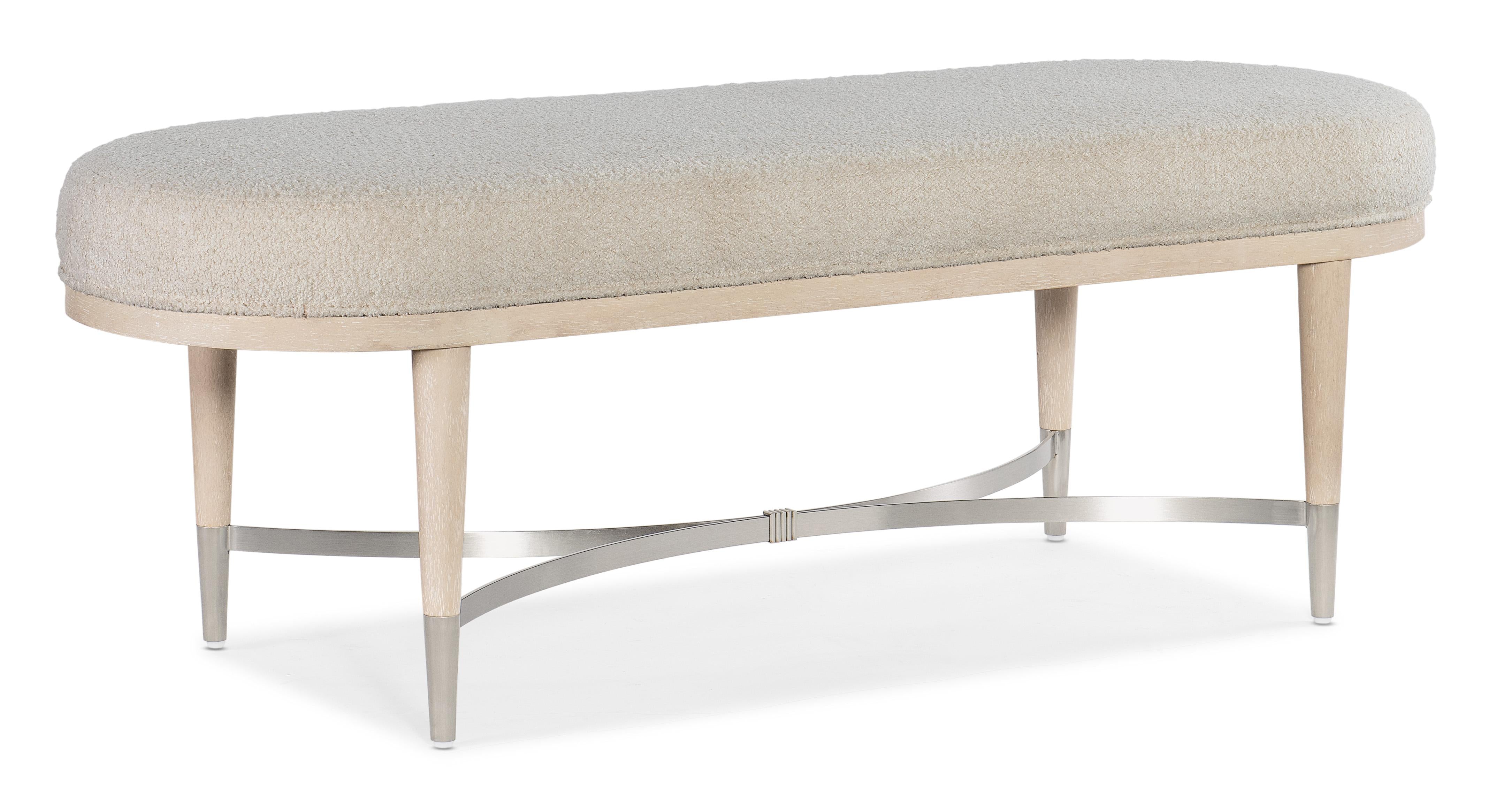 Nouveau Chic Upholstered Bench - Luxury Home Furniture (MI)