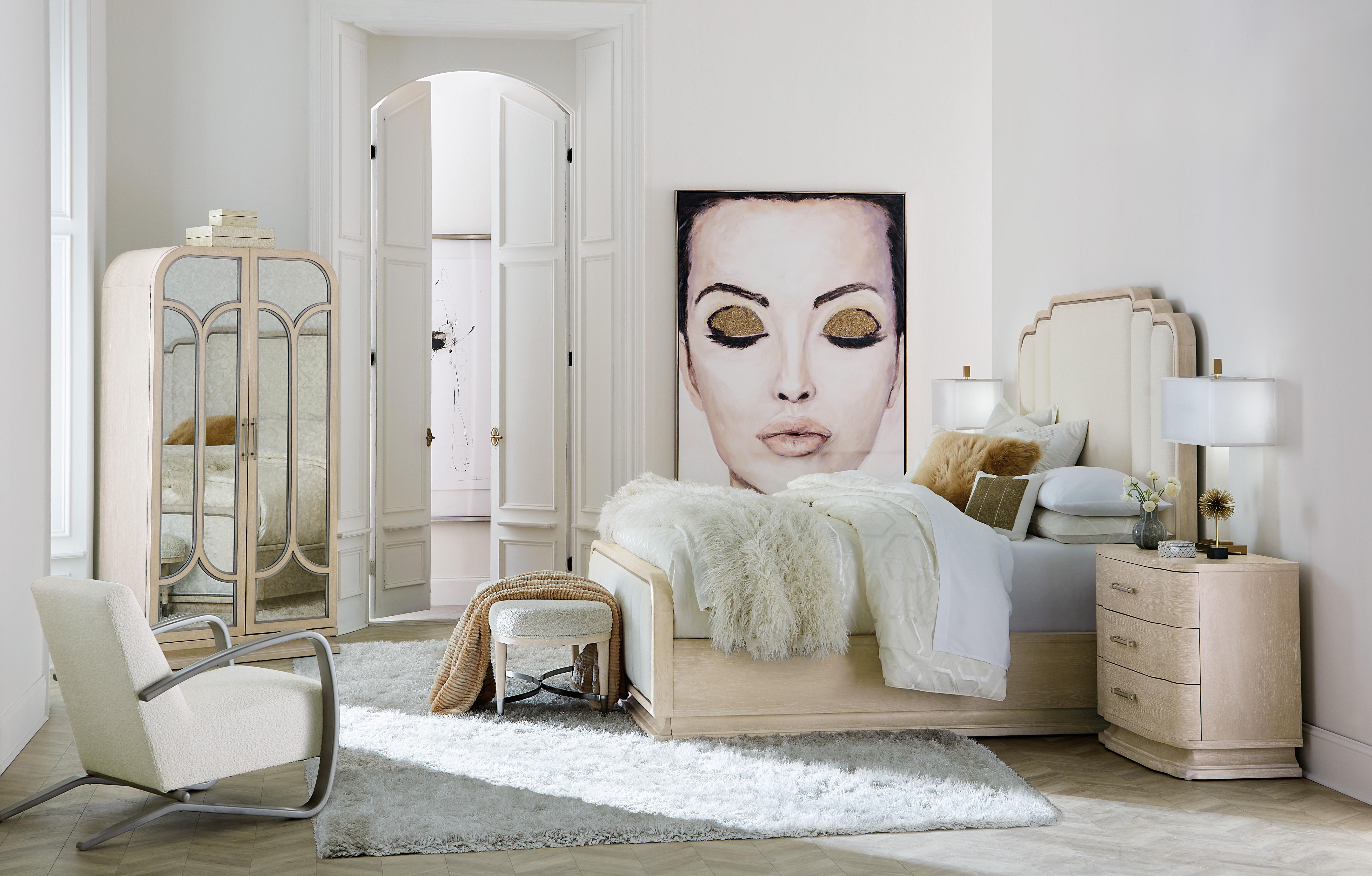 Nouveau Chic Three Drawer Nightstand