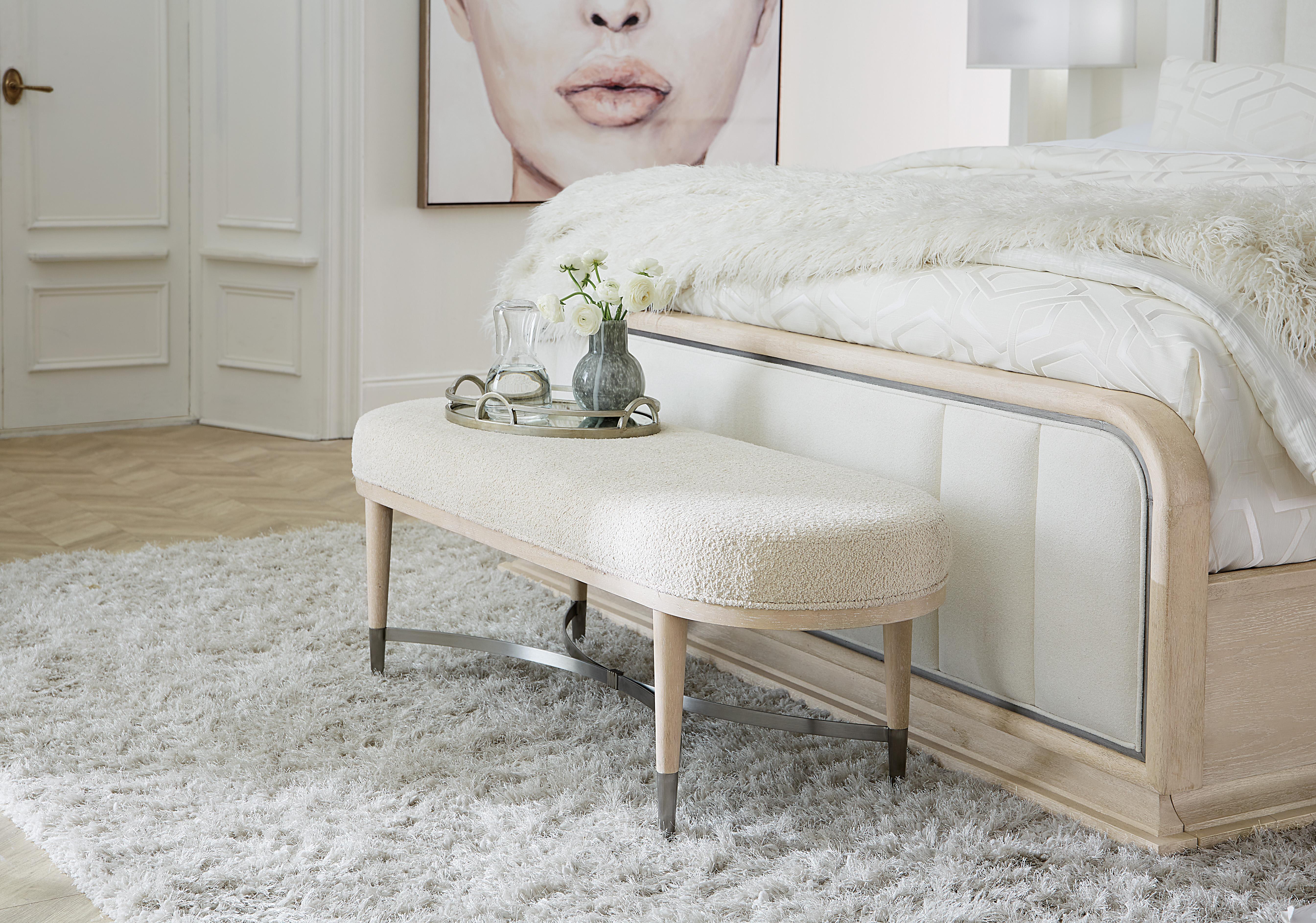 Nouveau Chic Upholstered Bench - Luxury Home Furniture (MI)