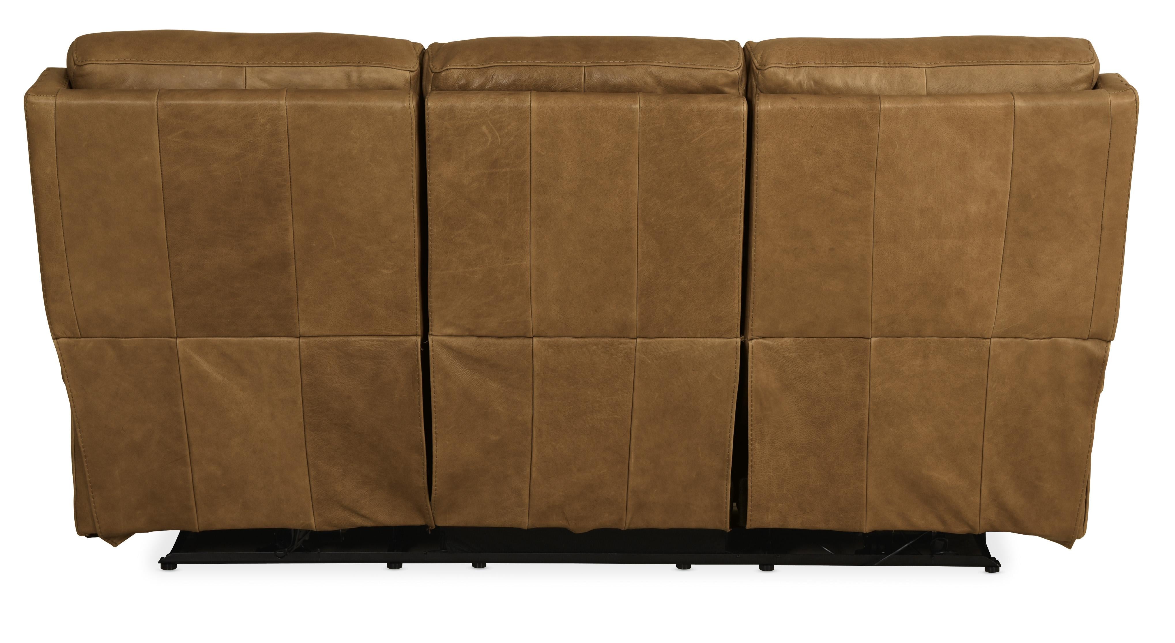 Poise Power Recliner Sofa w/ Power Headrest - Luxury Home Furniture (MI)