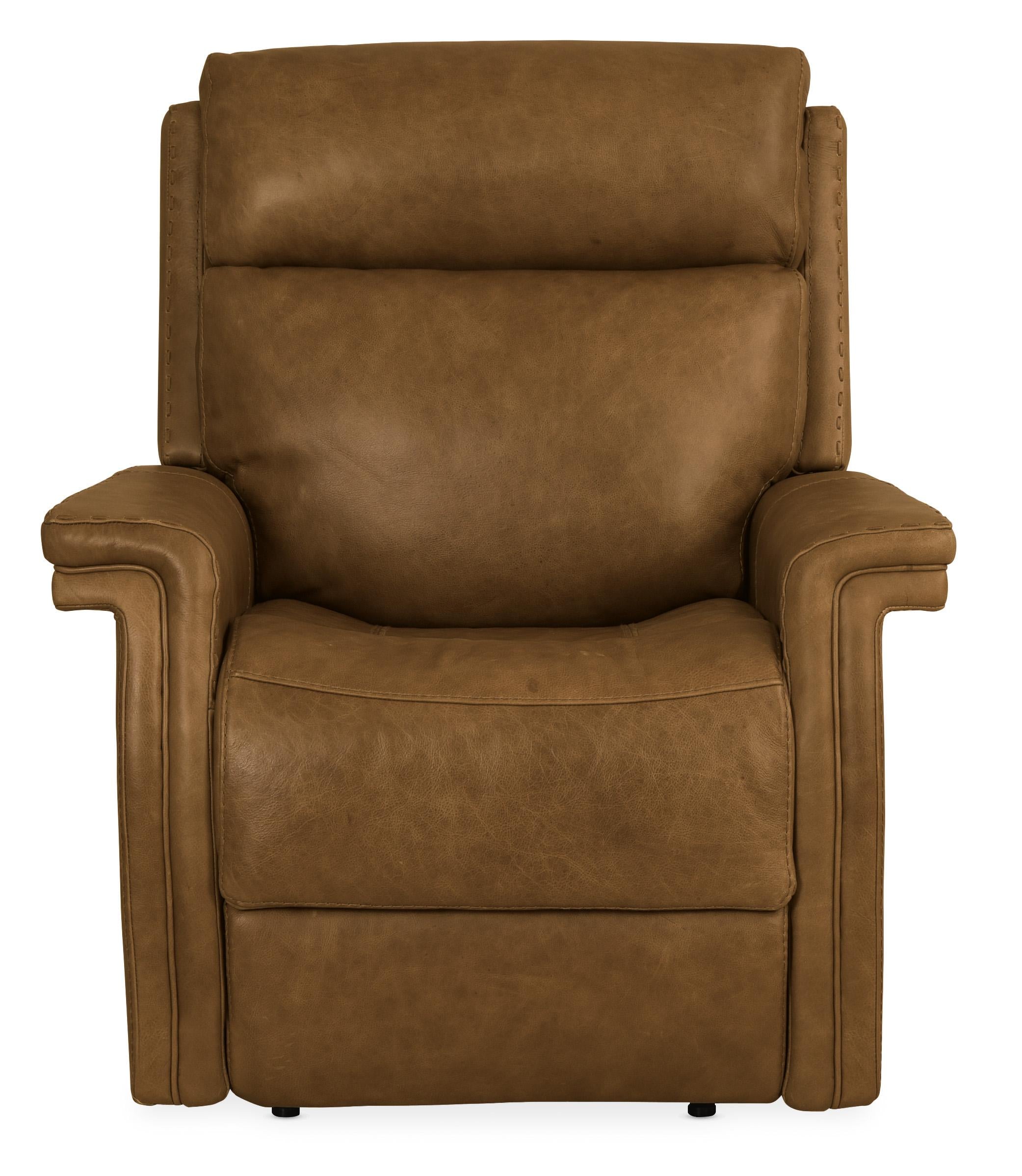 Poise Power Recliner w/ Power Headrest - Luxury Home Furniture (MI)