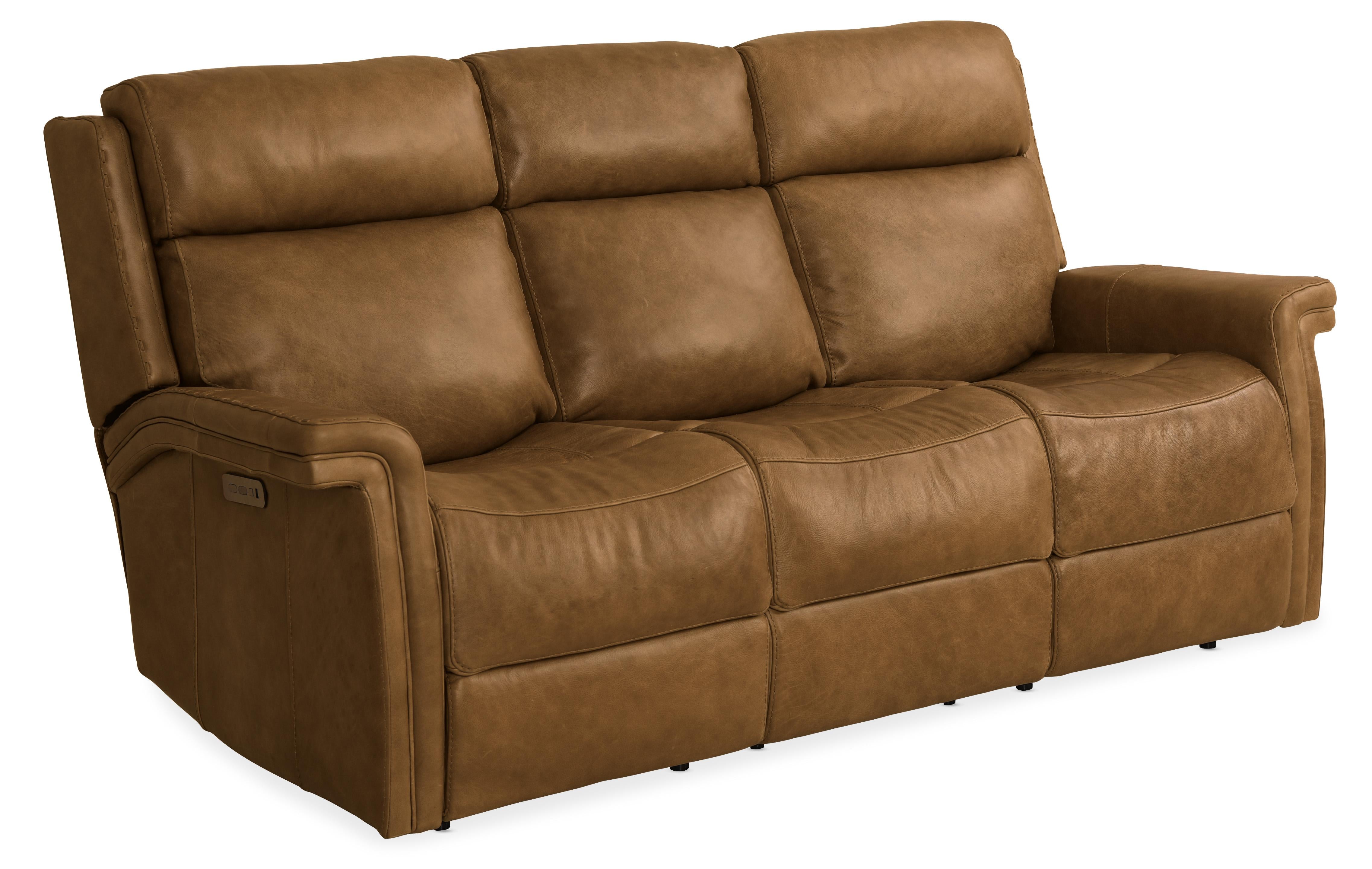 Poise Power Recliner Sofa w/ Power Headrest - Luxury Home Furniture (MI)