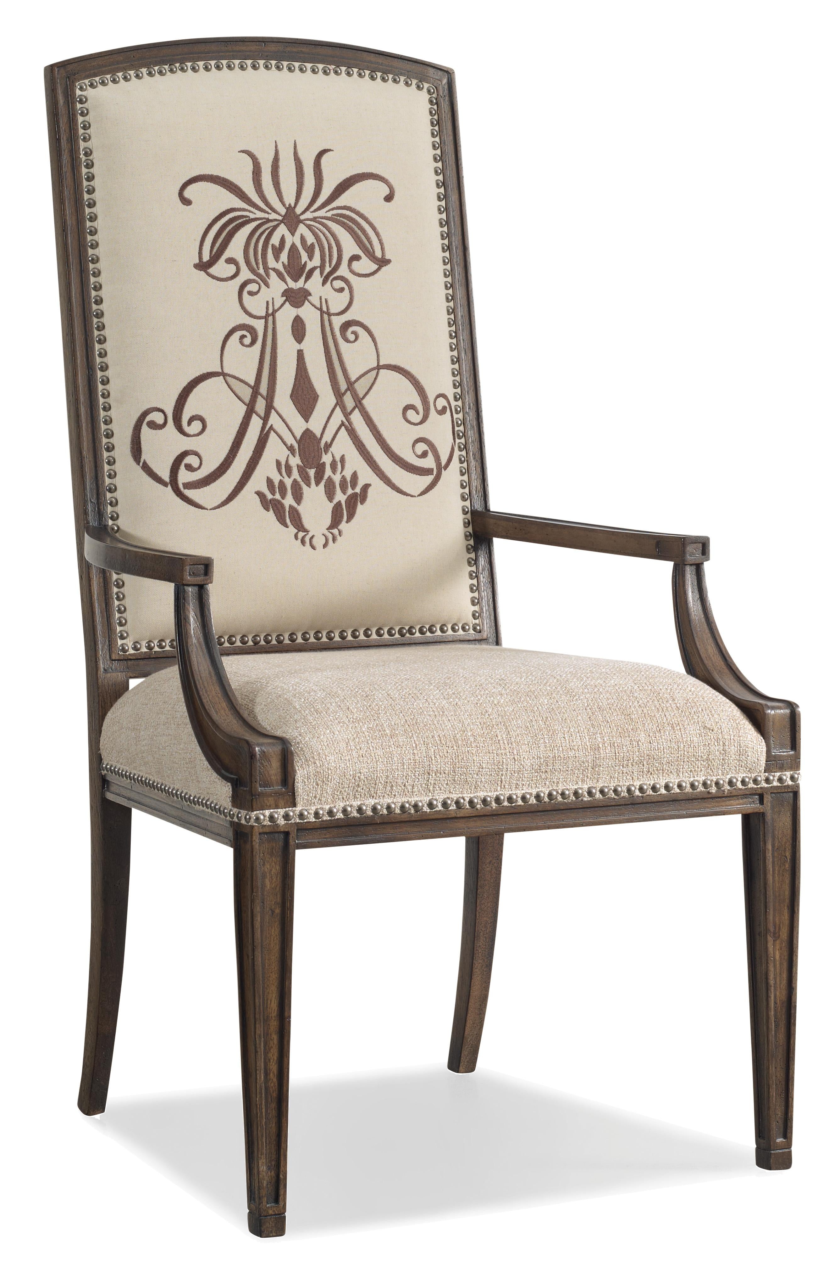 Rhapsody Insignia Arm Chair - 2 per carton/price ea - Luxury Home Furniture (MI)