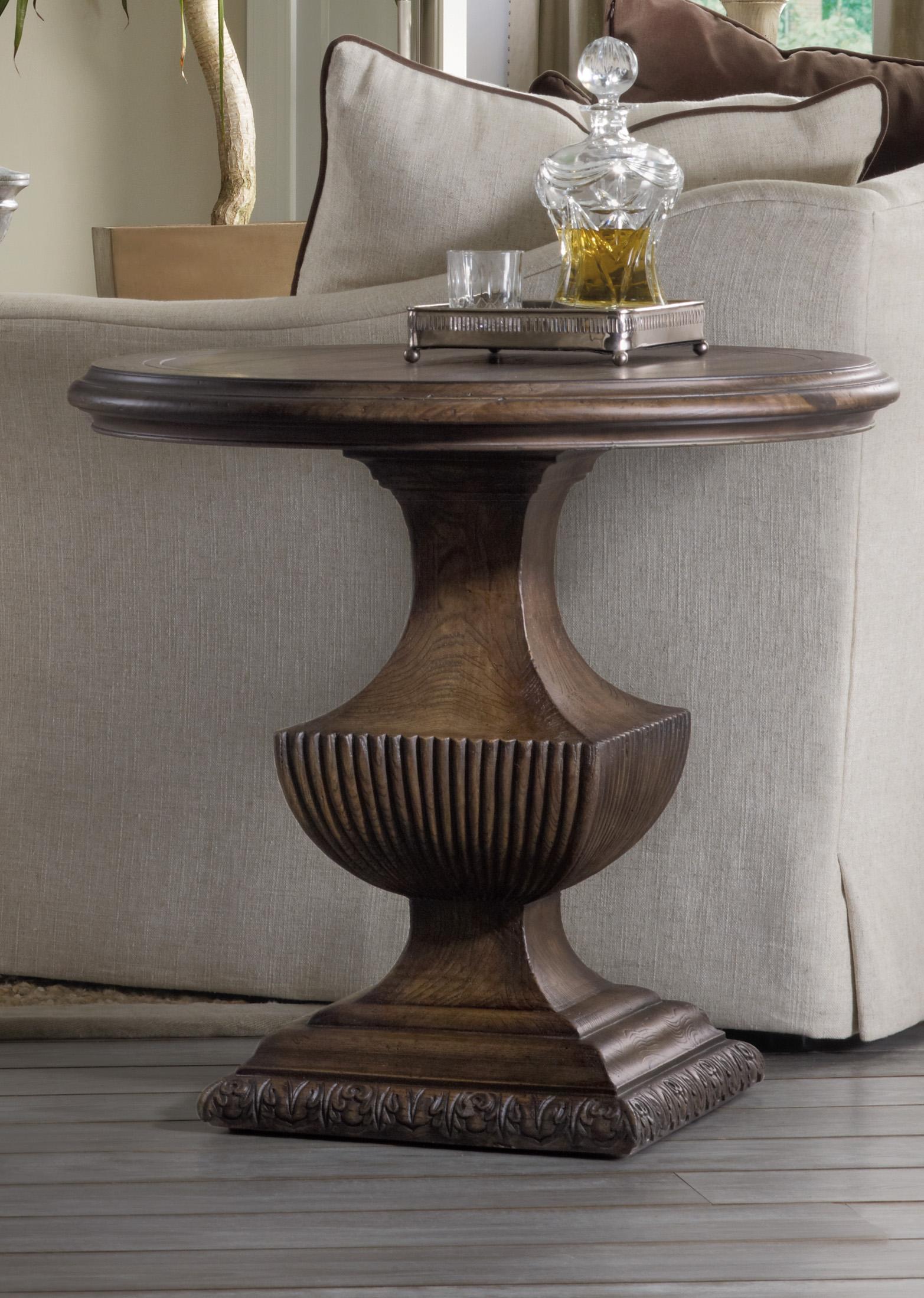 Rhapsody Urn Pedestal Nightstand - Luxury Home Furniture (MI)