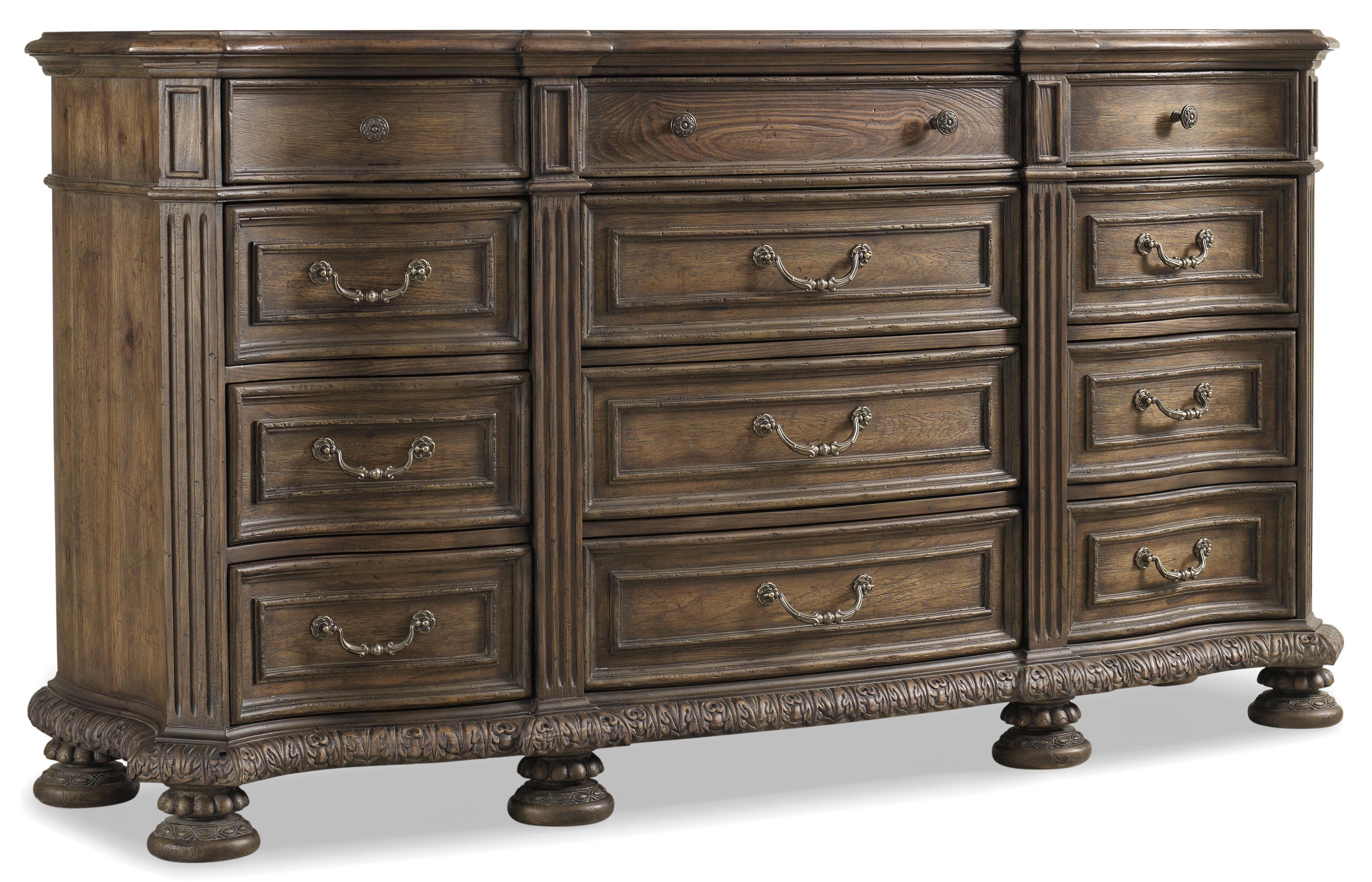 Rhapsody Twelve Drawer Dresser - Luxury Home Furniture (MI)