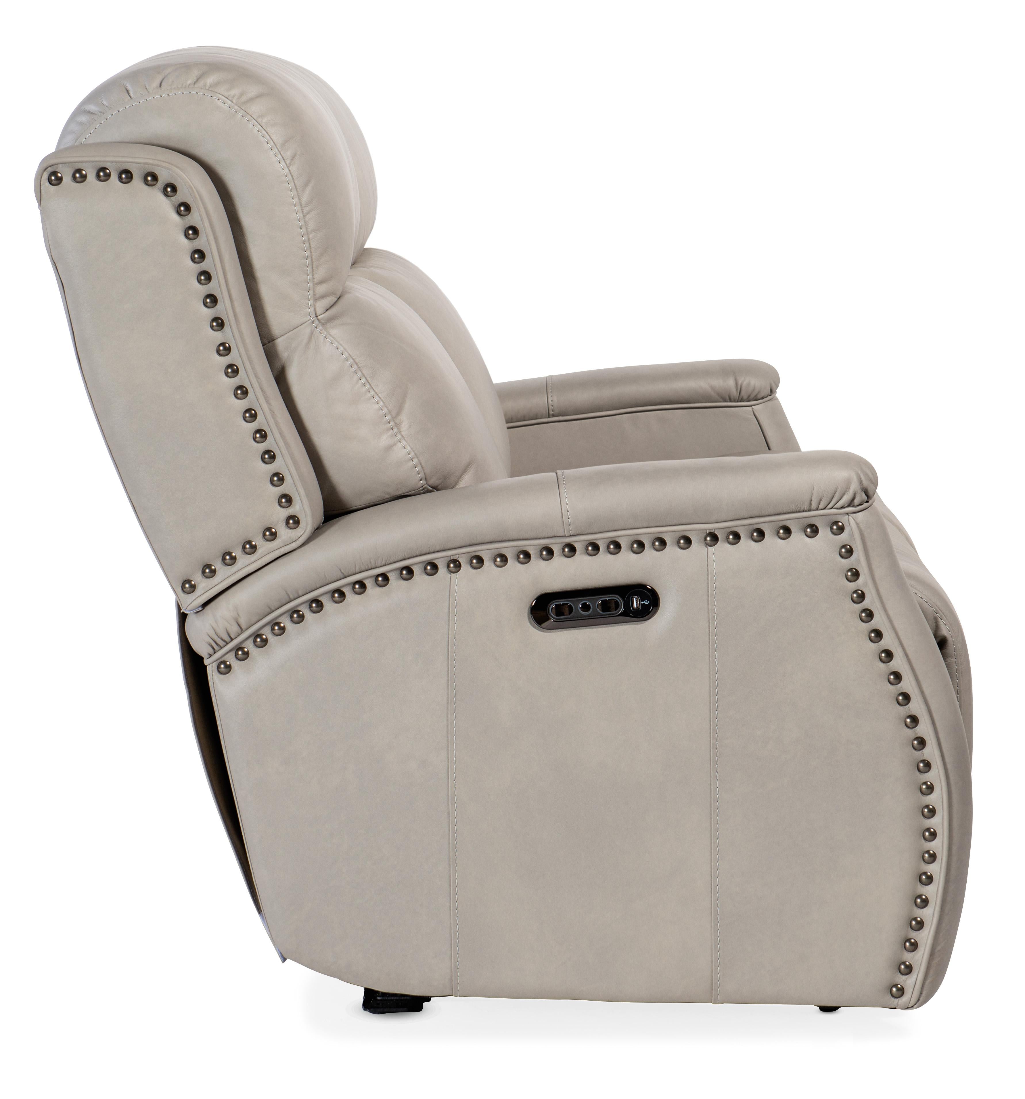 Rhea Zero Gravity Power Recline Loveseat with Power Headrest - Luxury Home Furniture (MI)