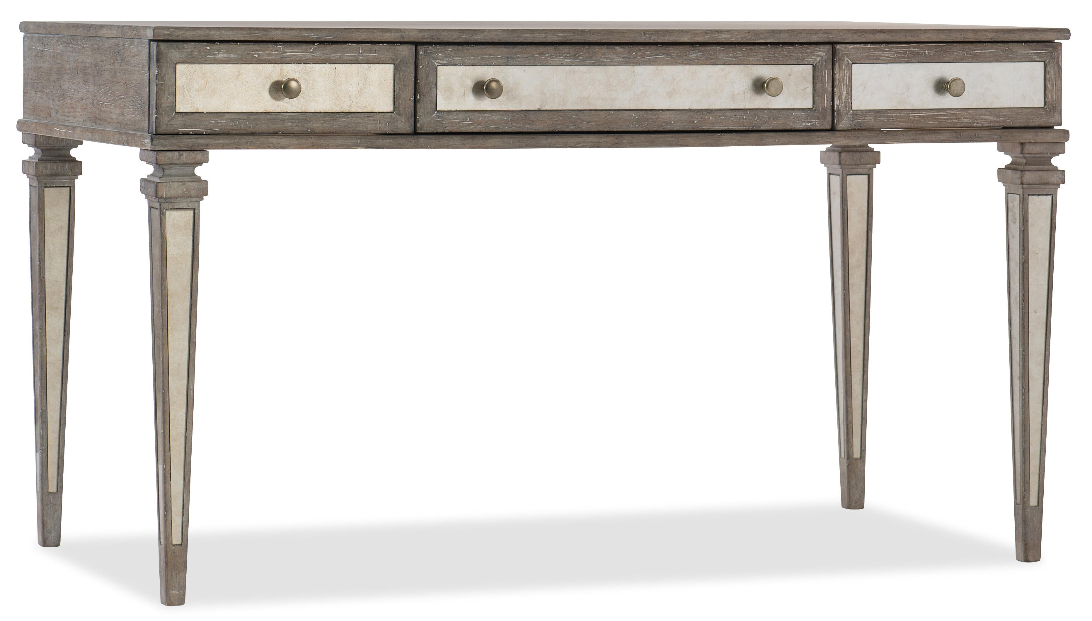 Rustic Glam Leg Desk - Luxury Home Furniture (MI)