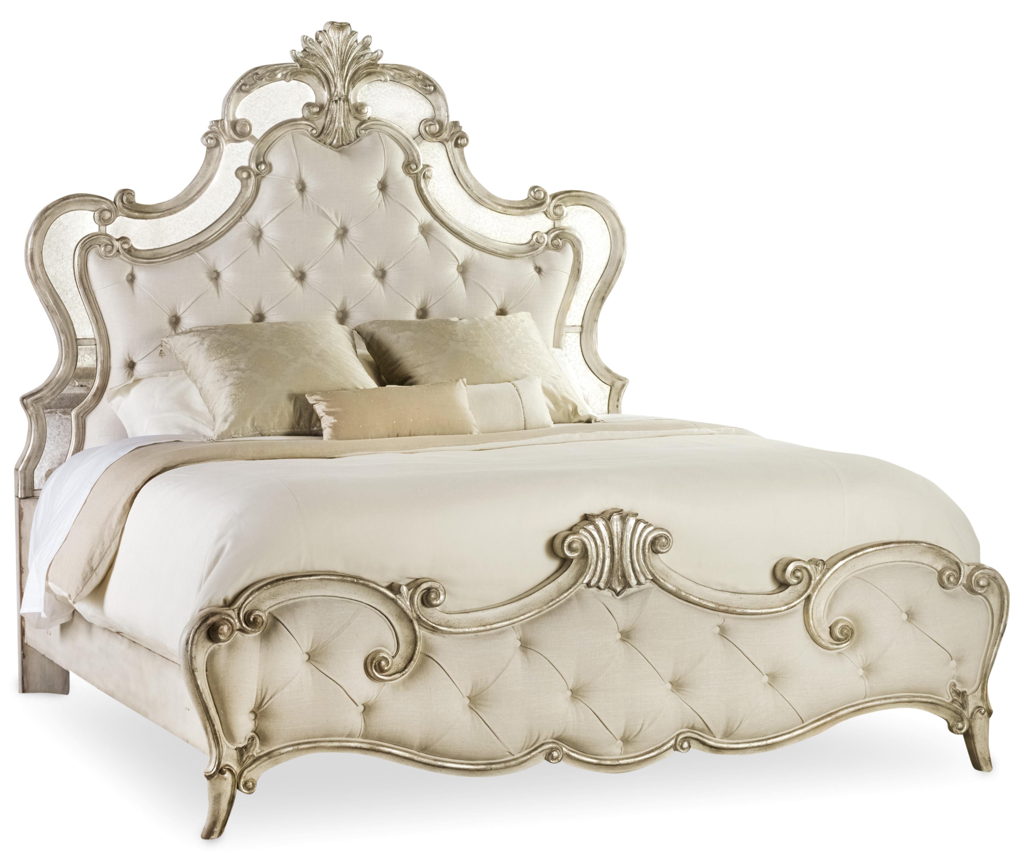 Sanctuary Queen Upholstered Bed - Luxury Home Furniture (MI)