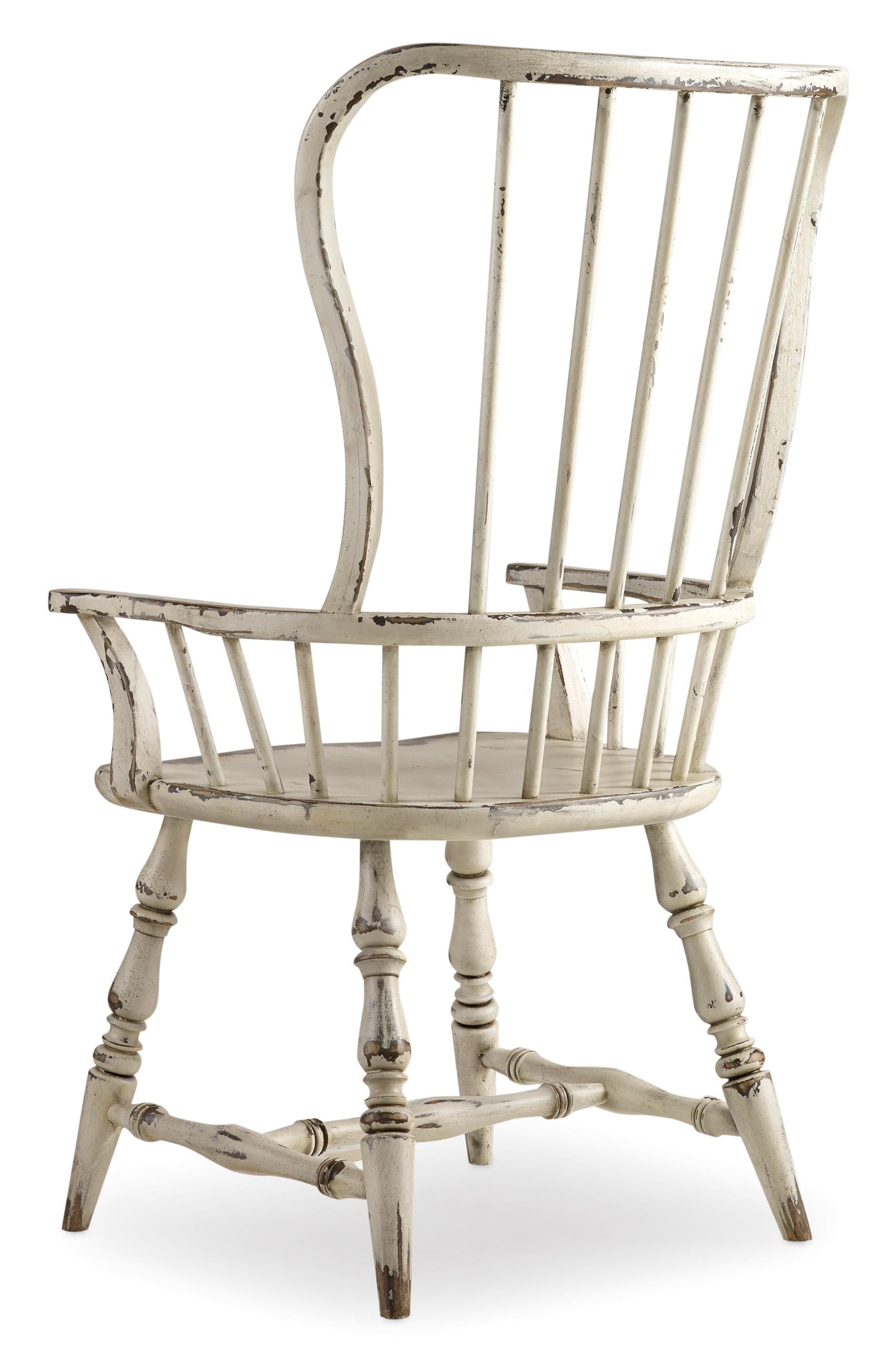 Sanctuary Spindle Back Arm Chair - 2 per carton/price ea - Luxury Home Furniture (MI)