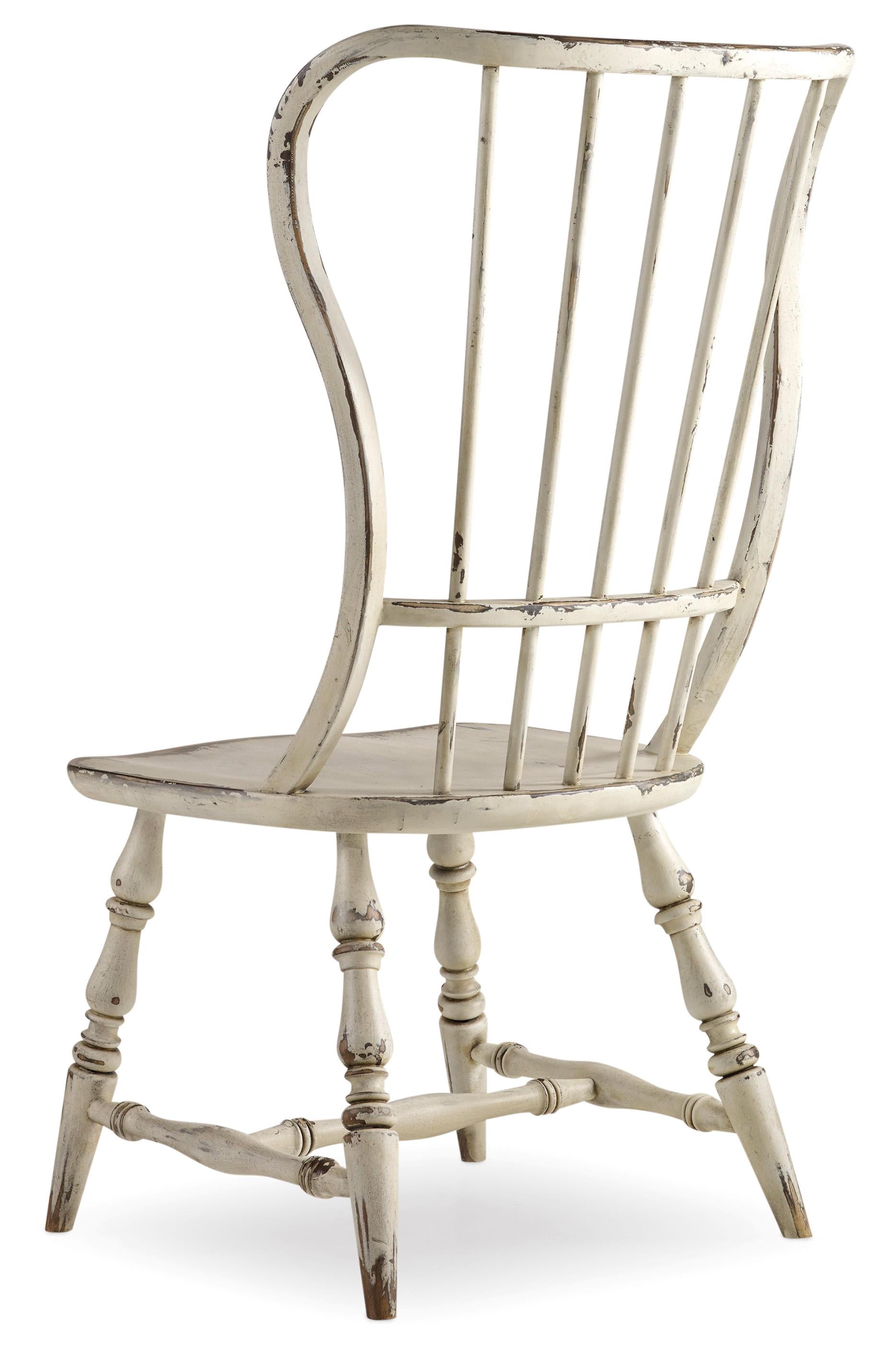 Sanctuary Spindle Back Side Chair - 2 per carton/price ea - Luxury Home Furniture (MI)