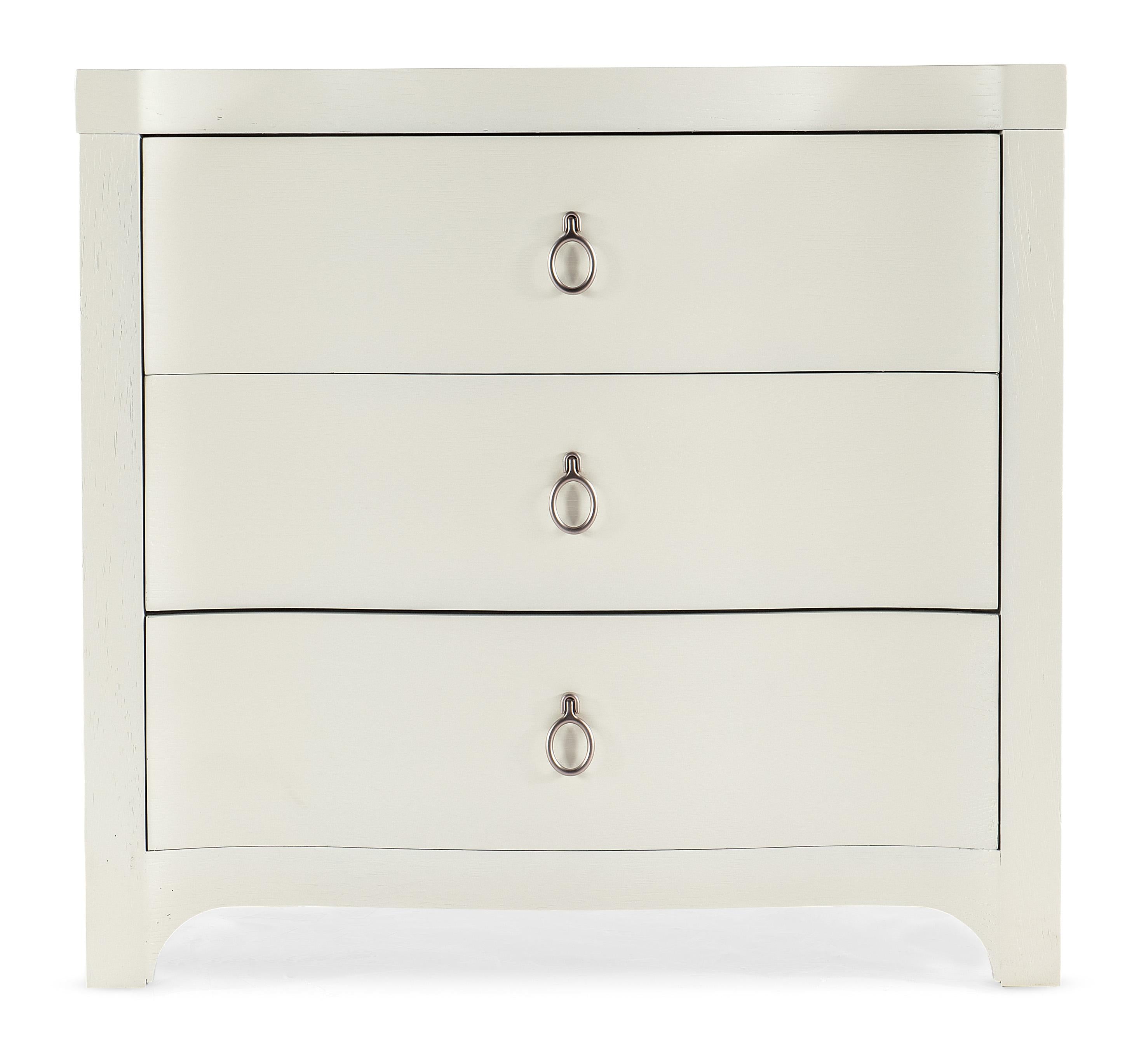 Serenity Antigua Three Drawer Nightstand - 6350-90116-02