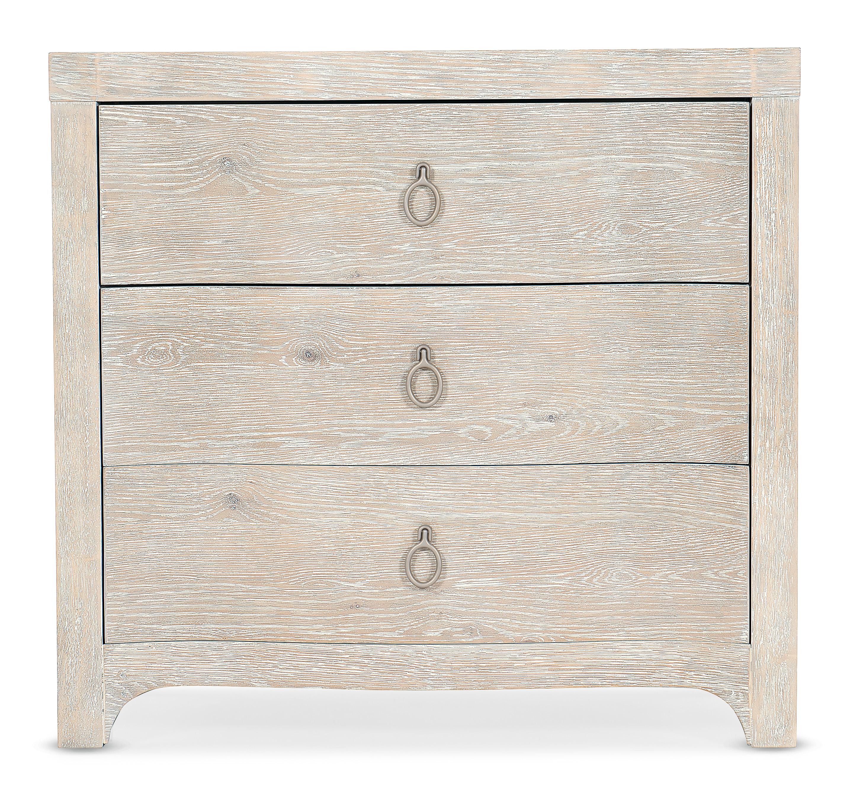 Serenity Antigua Three Drawer Nightstand - 6350-90116-80 - Luxury Home Furniture (MI)