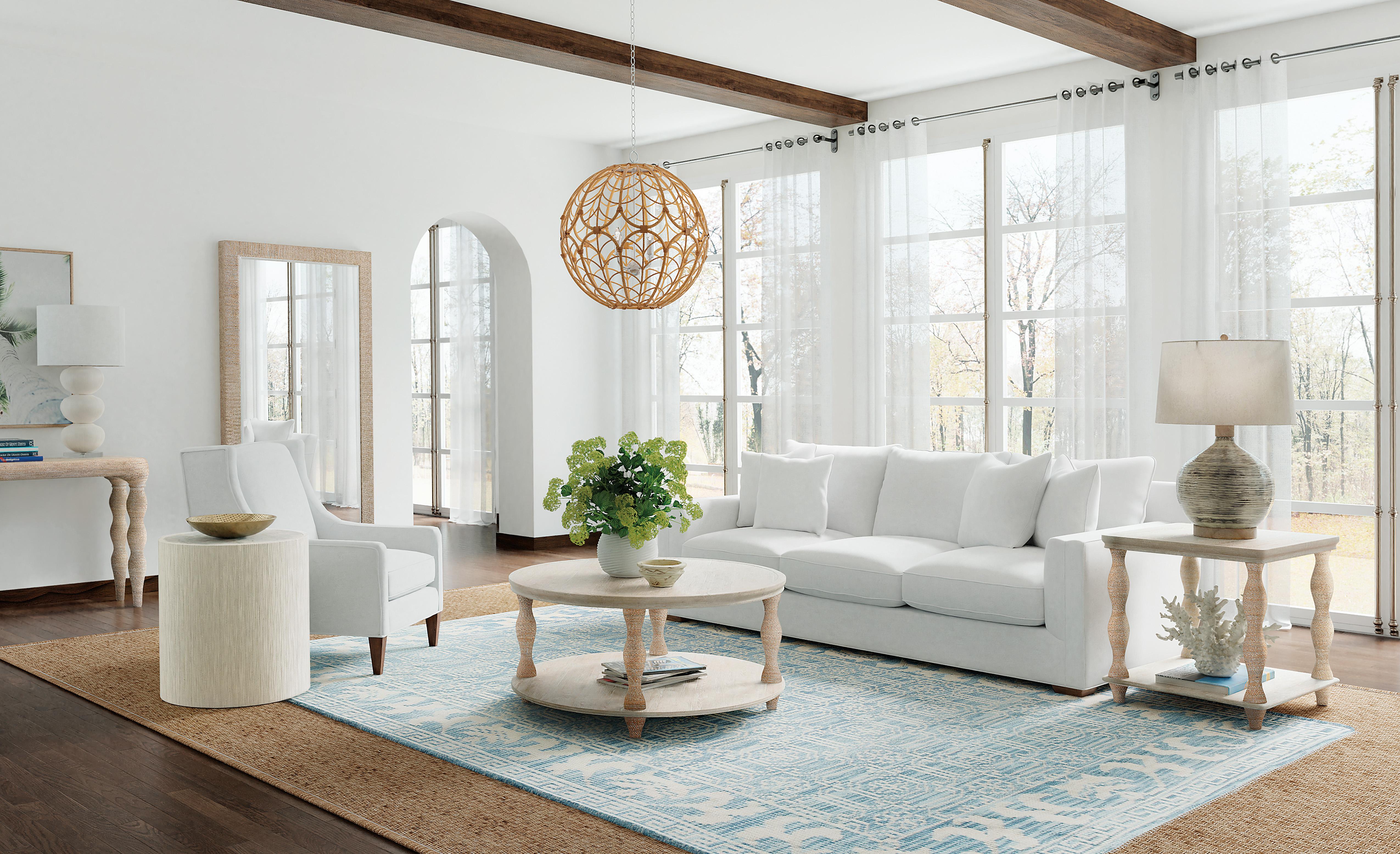 Serenity Bahari Round Cocktail Table - Luxury Home Furniture (MI)