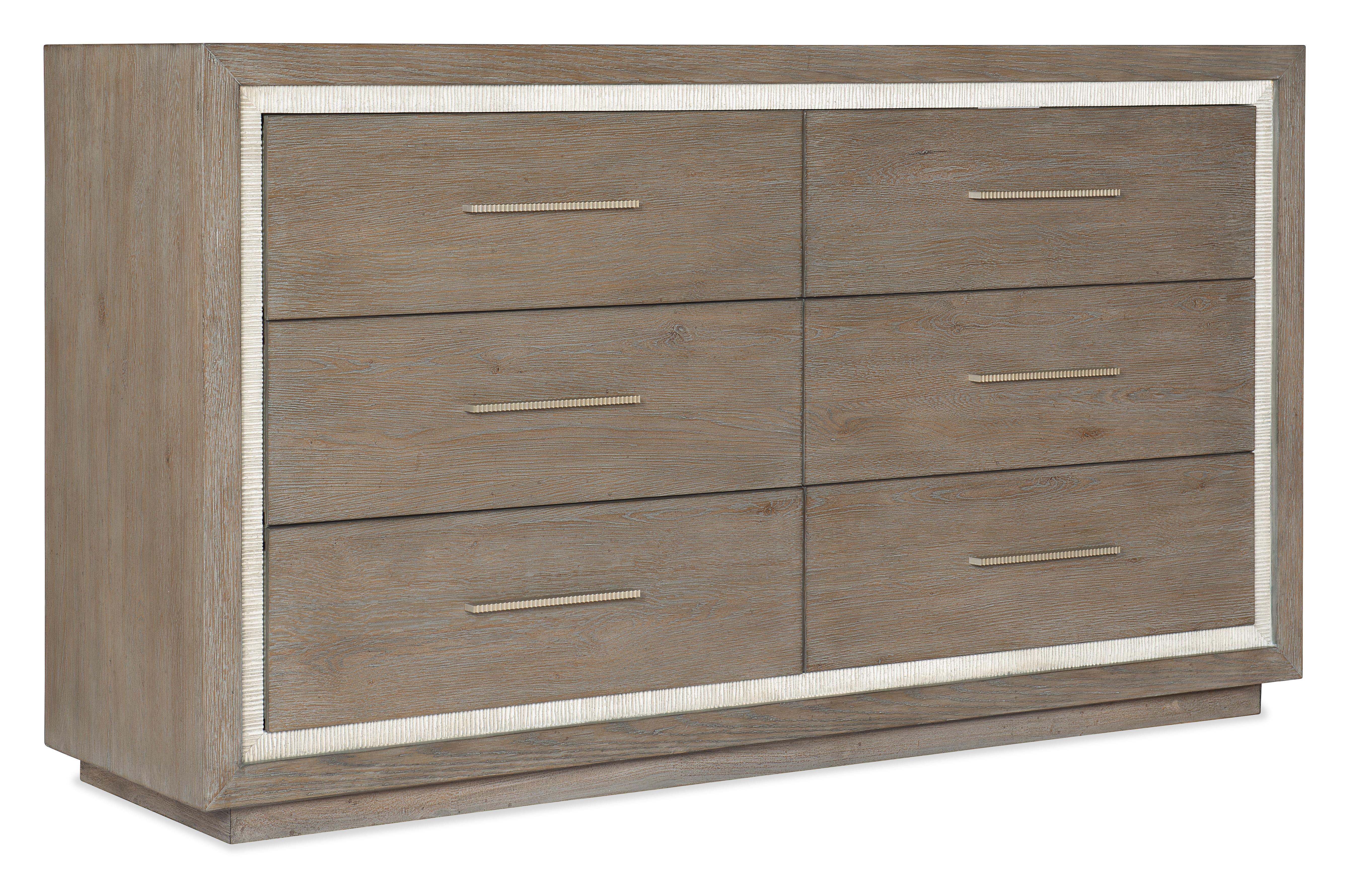 Serenity Mainstay Six Drawer Dresser - Luxury Home Furniture (MI)