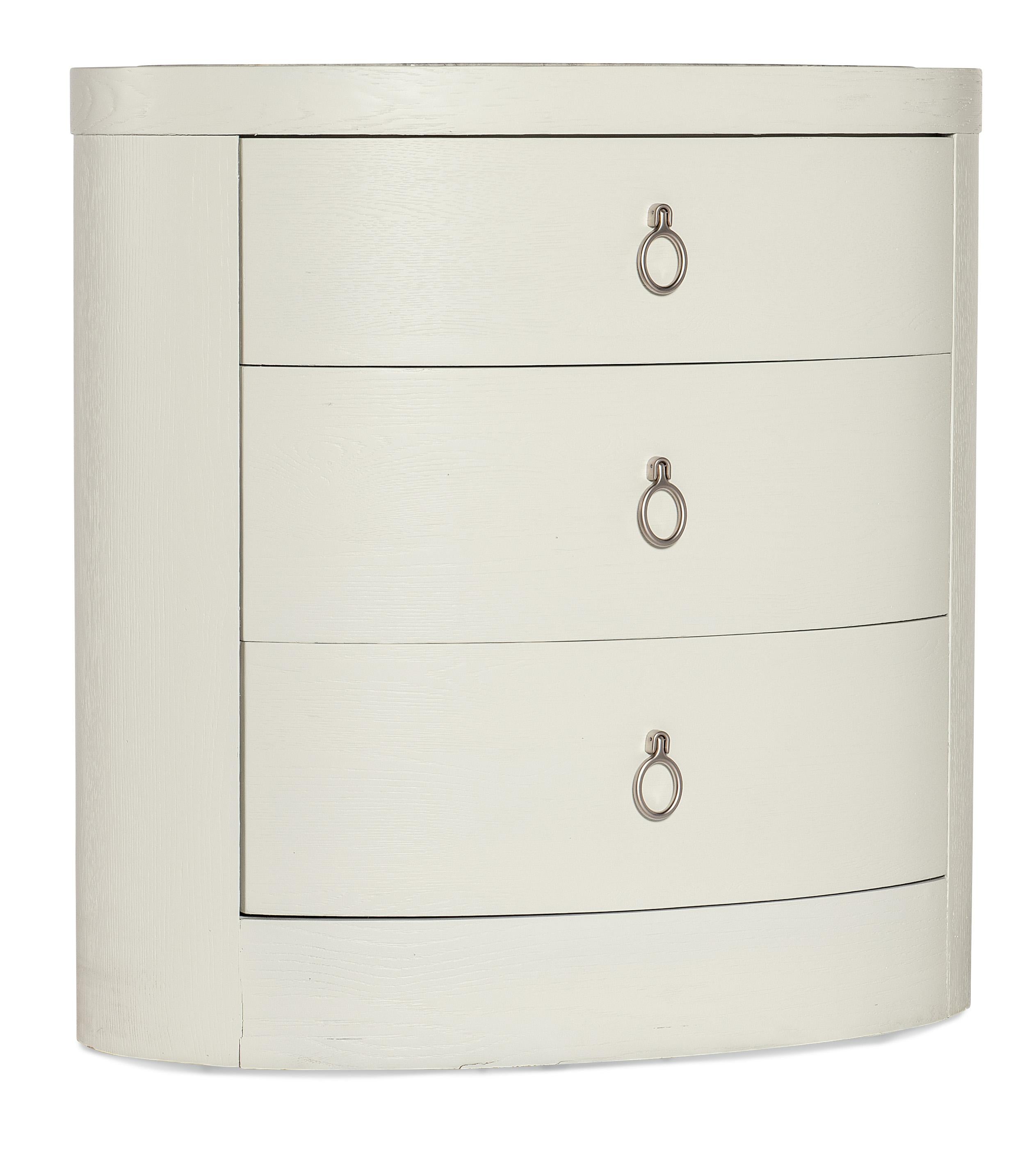 Serenity Wavecrest Oval Nightstand - Luxury Home Furniture (MI)