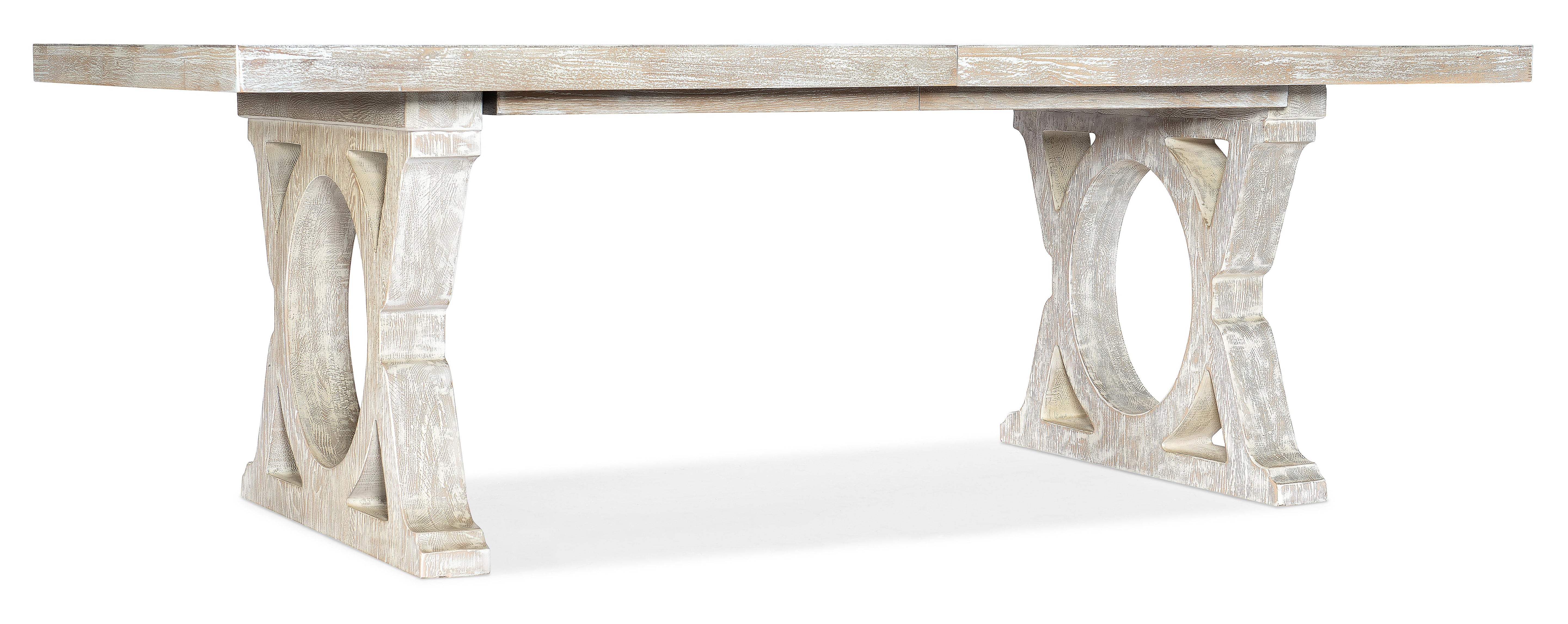 Serenity Topsail Rectangle Dining Table w/2-18in Leaves - Luxury Home Furniture (MI)