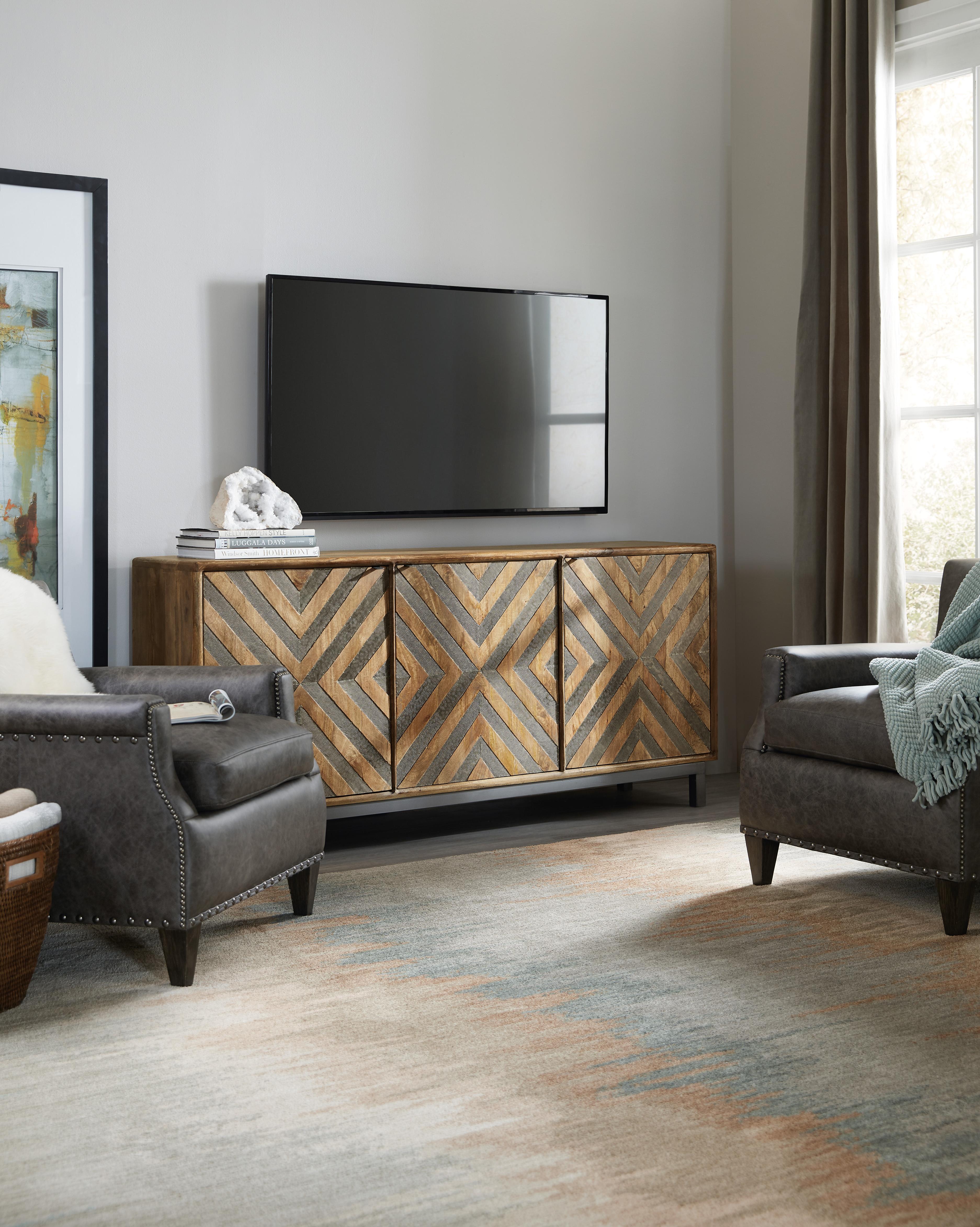Serramonte 69in Entertainment/Accent Console - Luxury Home Furniture (MI)