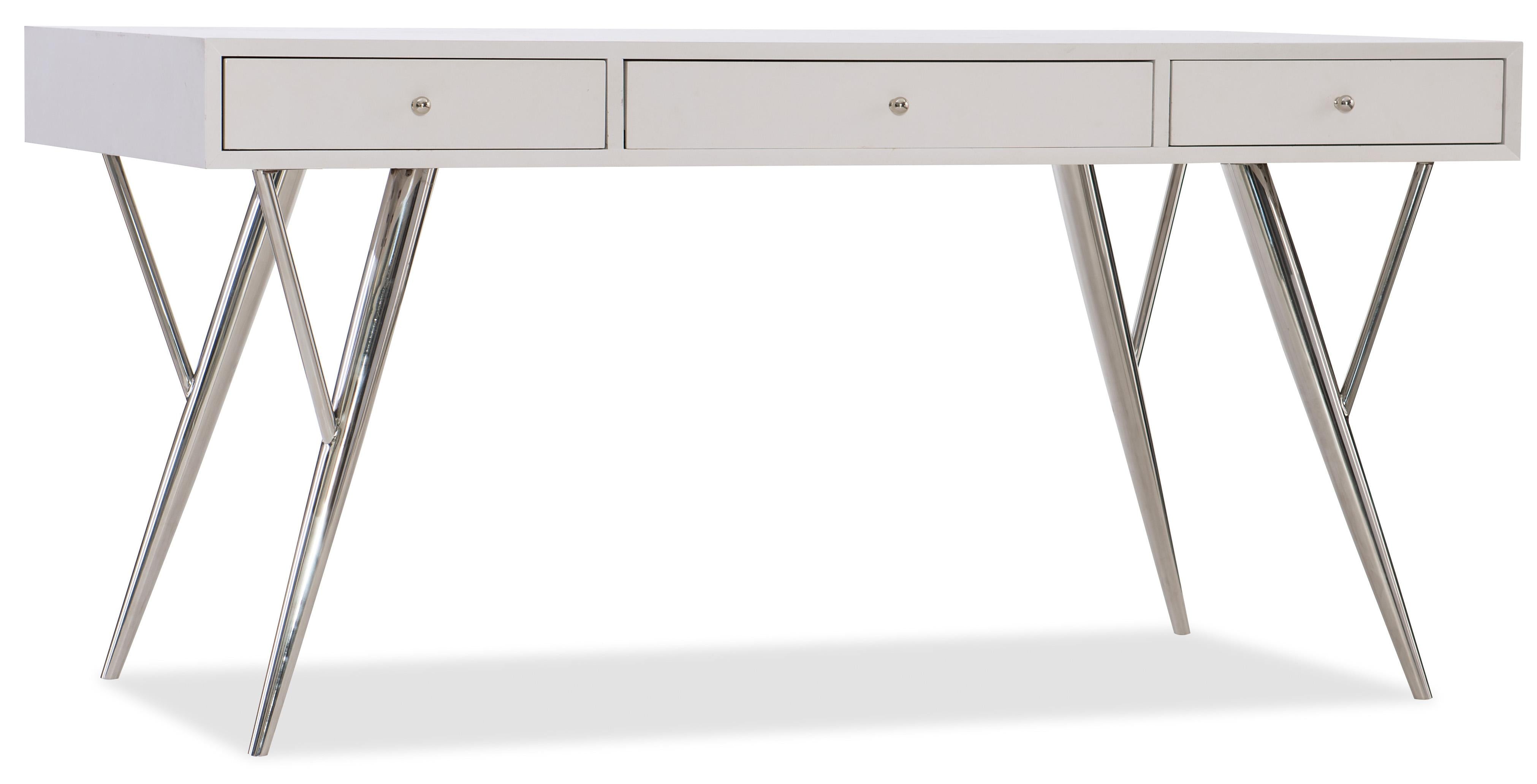 Sophisticated Contemporary Writing Desk 60in - Luxury Home Furniture (MI)
