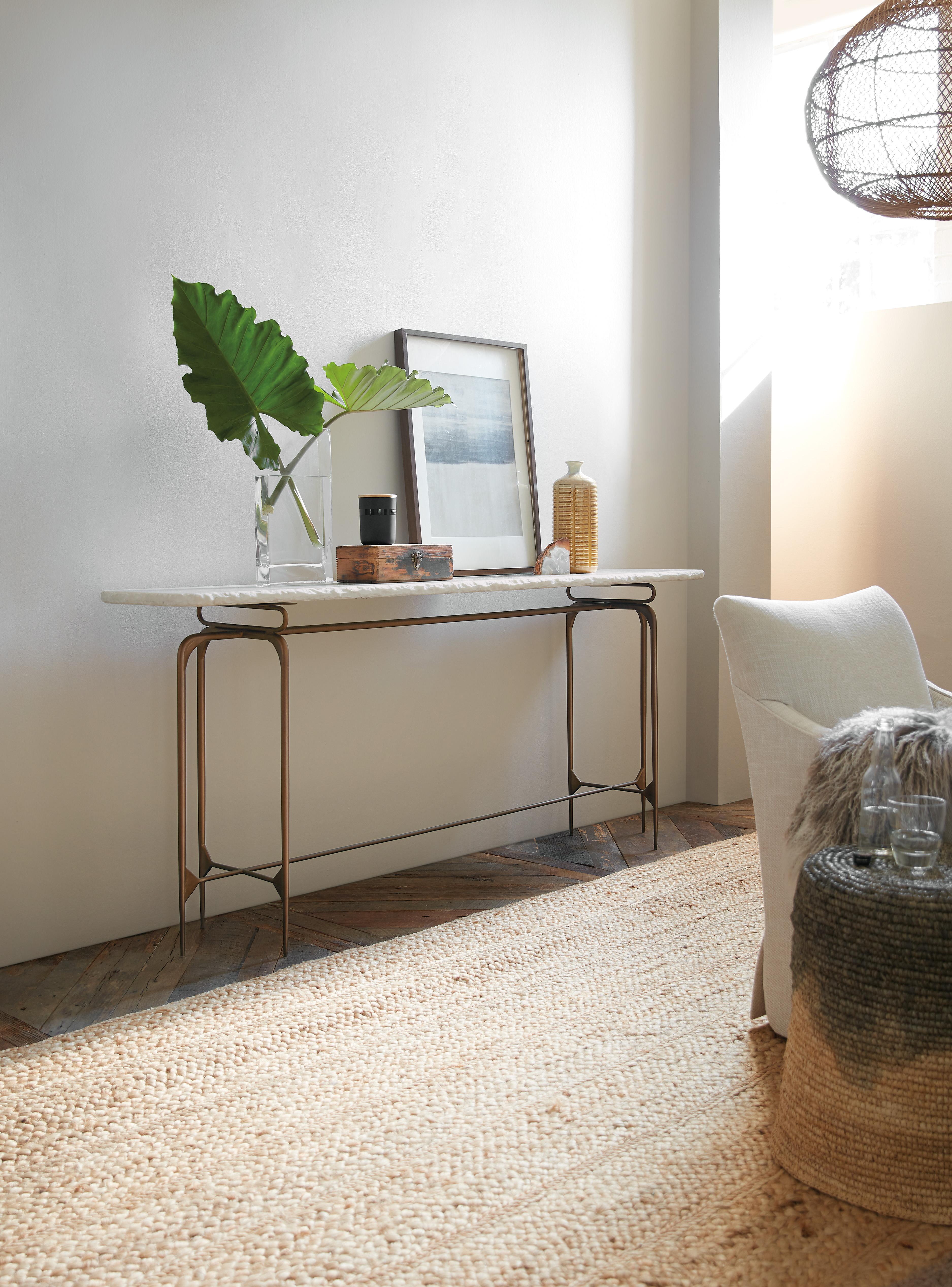 Skinny Metal Console - Luxury Home Furniture (MI)