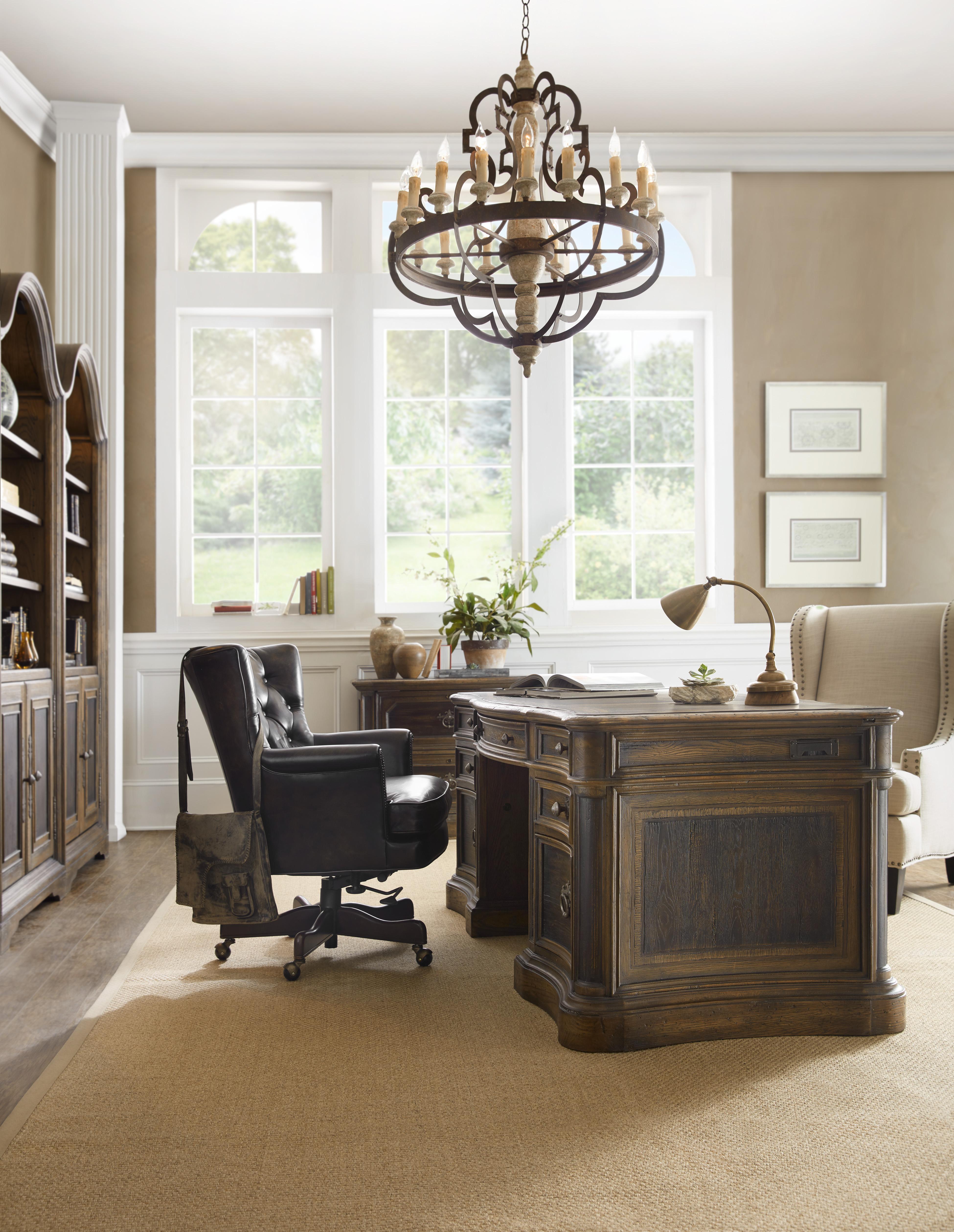 St. Hedwig Executive Desk - Luxury Home Furniture (MI)