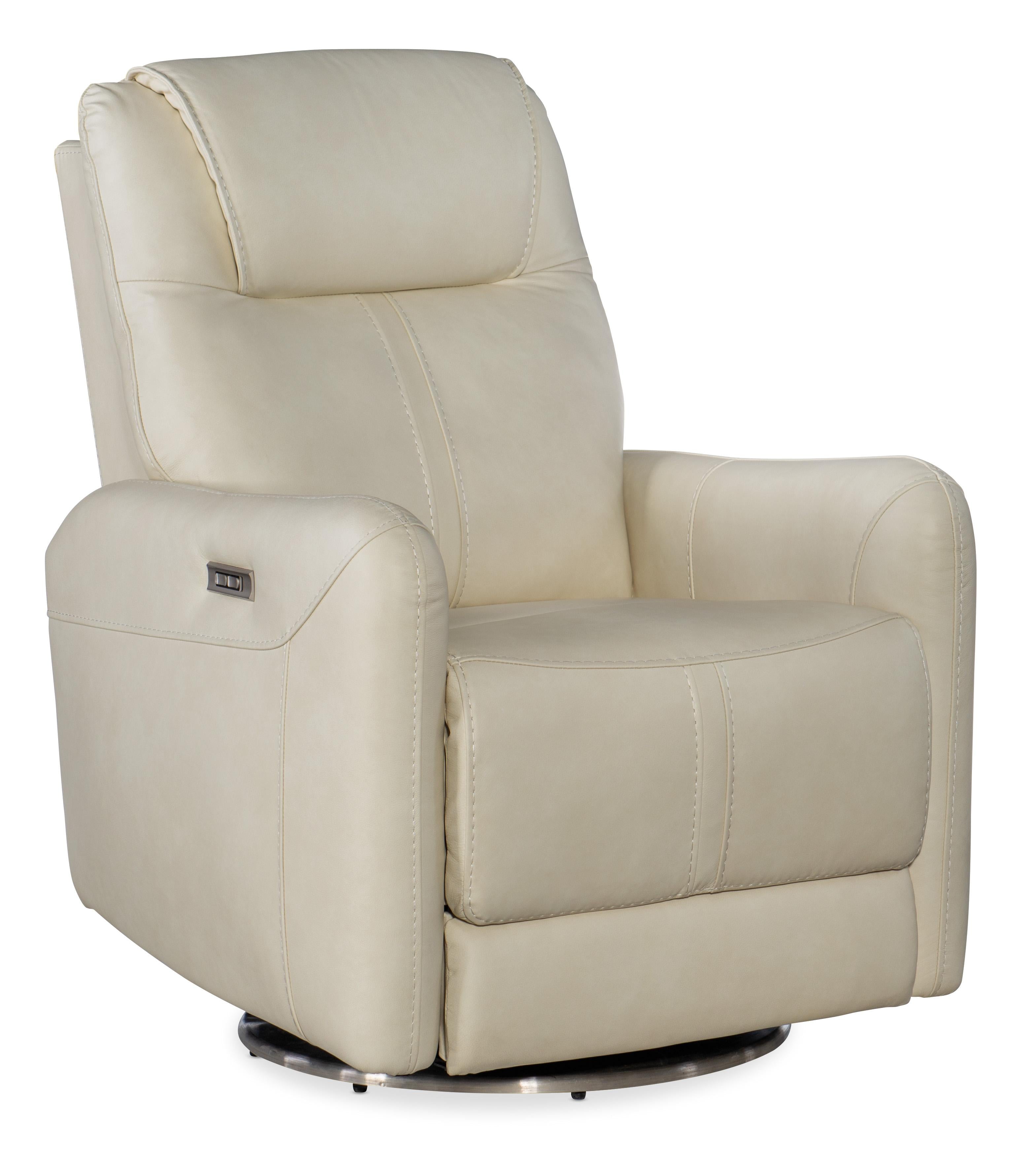 Steffen Swivel Power Recliner with Power Headrest - RC601-PHSZ-003 - Luxury Home Furniture (MI)