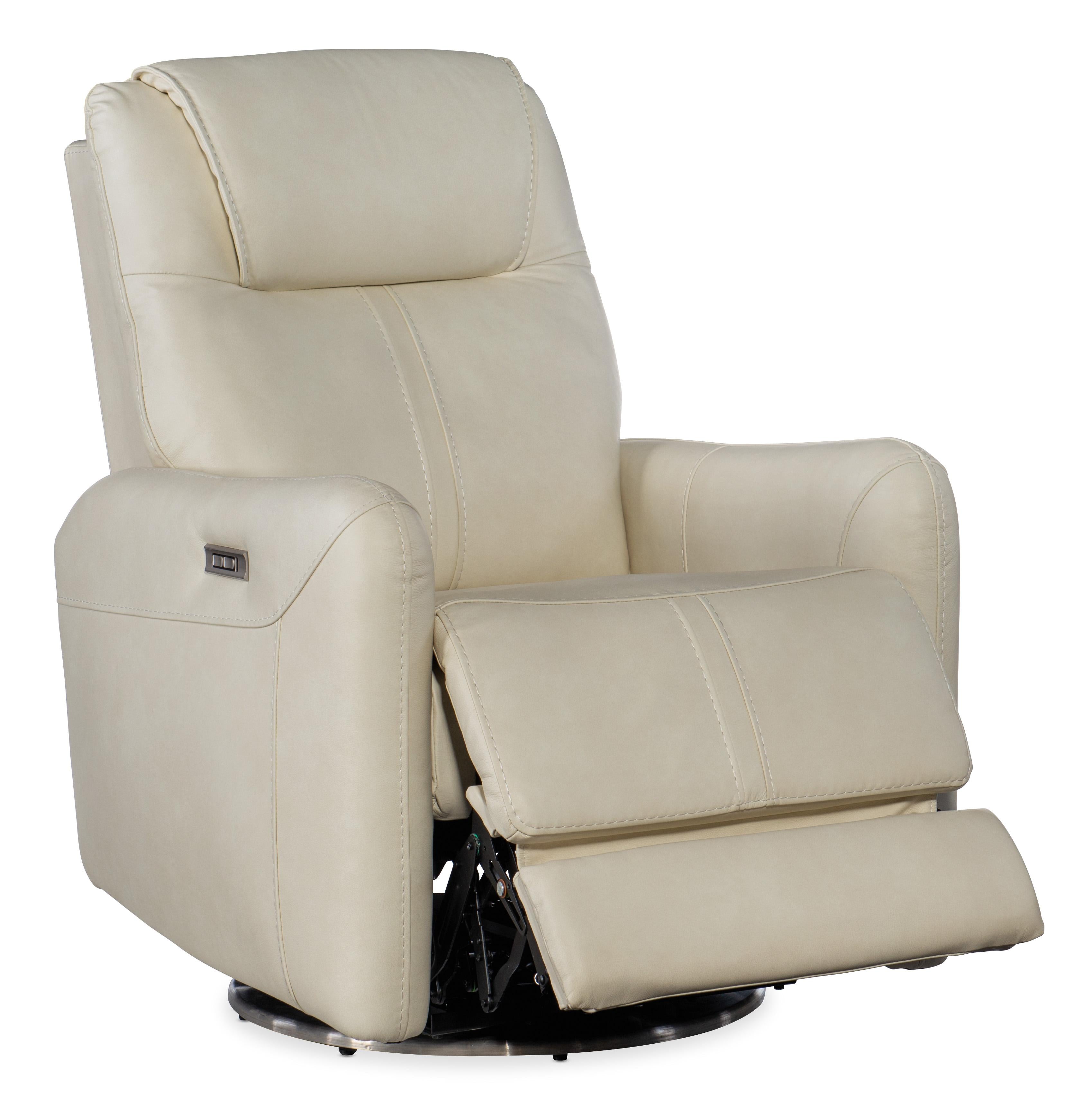 Steffen Swivel Power Recliner with Power Headrest - RC601-PHSZ-003 - Luxury Home Furniture (MI)