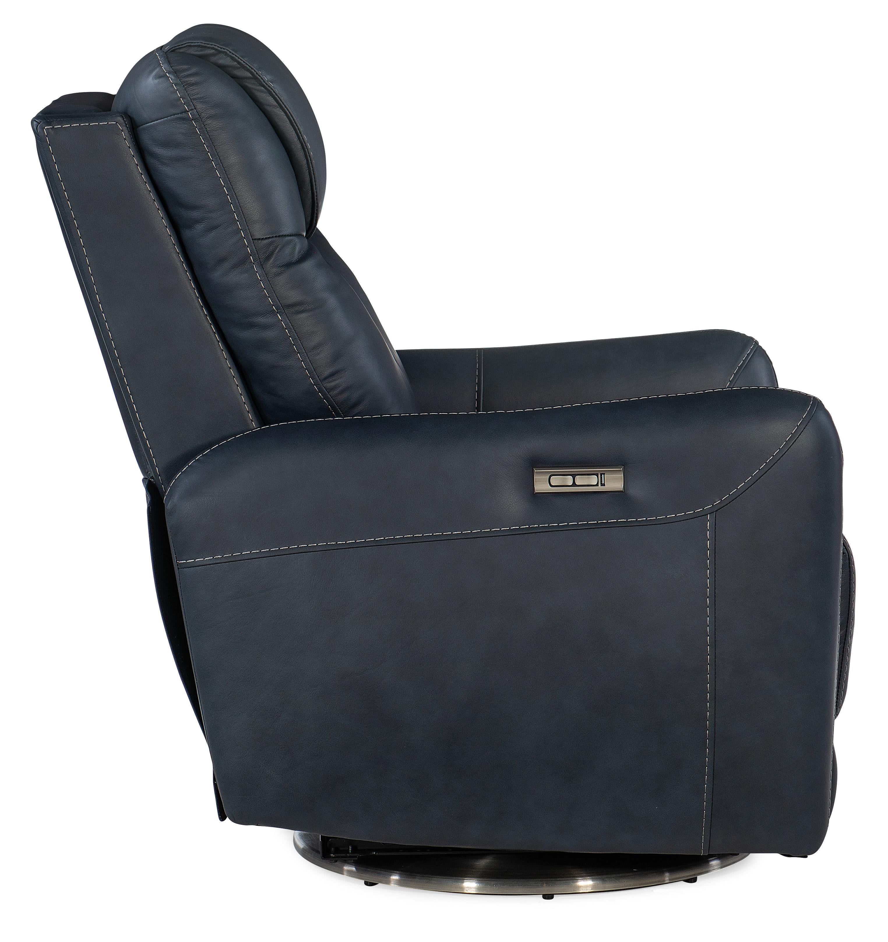 Steffen Swivel Power Recliner with Power Headrest - RC601-PHSZ-049 - Luxury Home Furniture (MI)