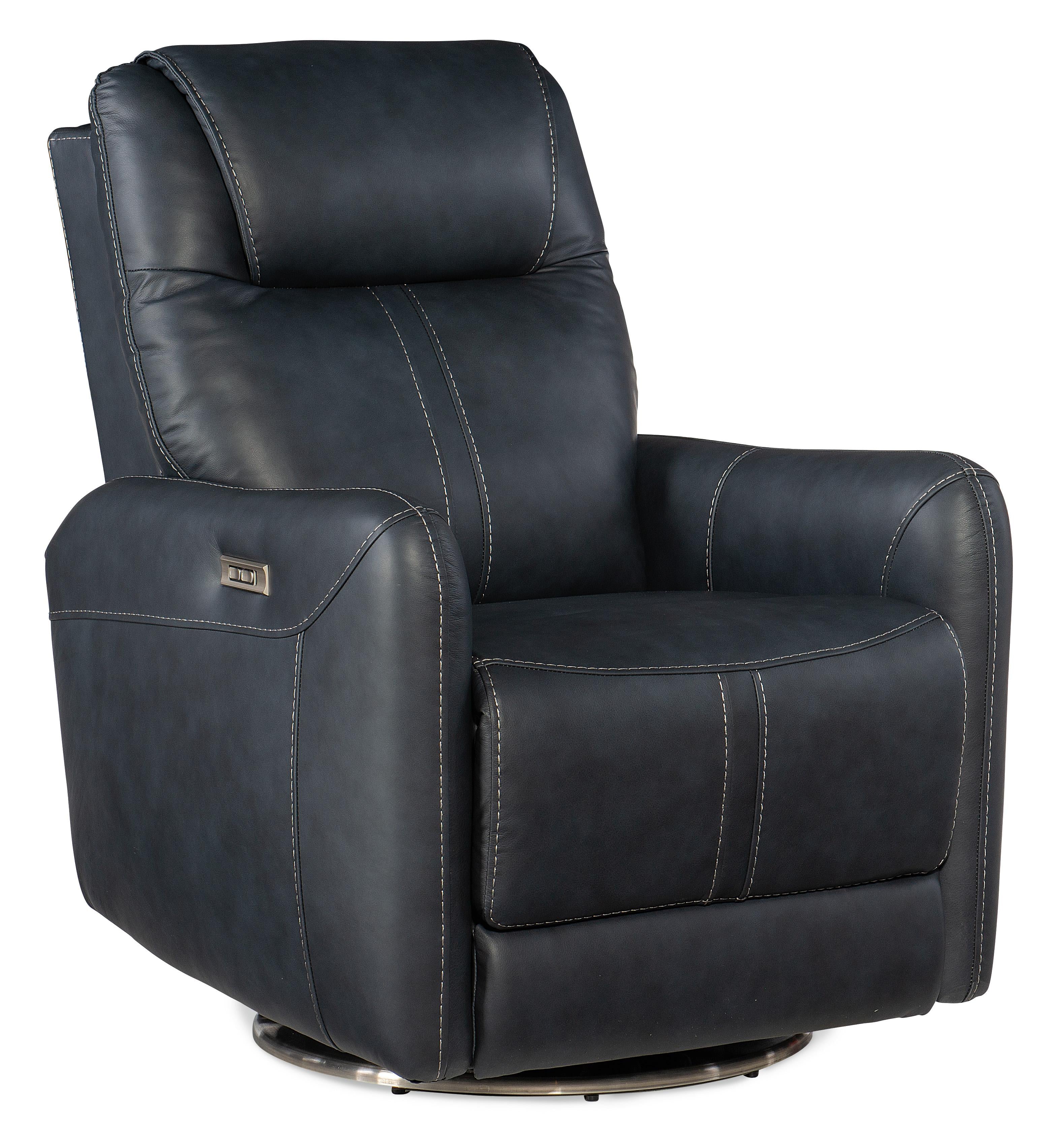 Steffen Swivel Power Recliner with Power Headrest - RC601-PHSZ-049