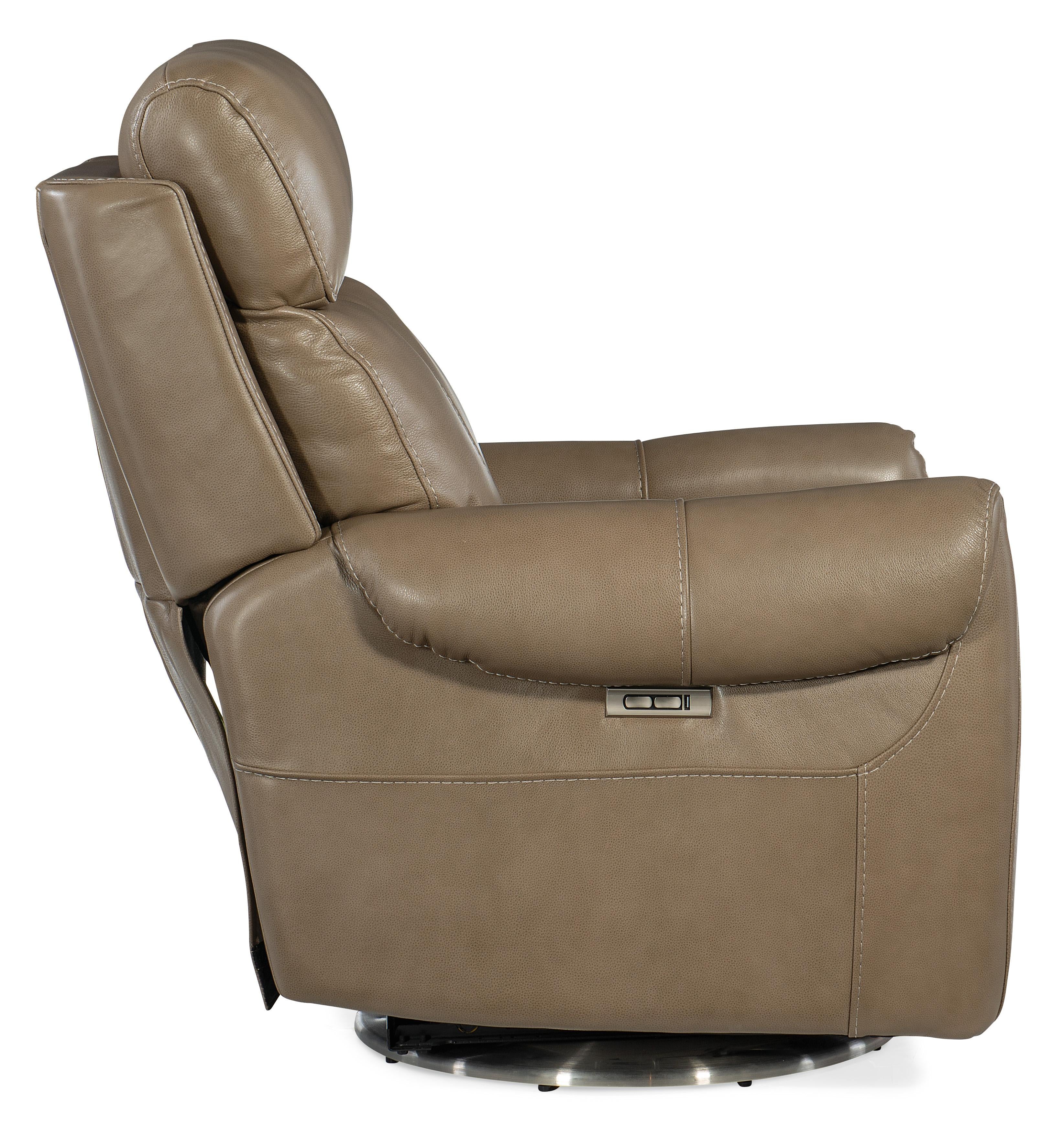 Sterling Swivel Power Recliner with Power Headrest - RC600-PHSZ-080 - Luxury Home Furniture (MI)
