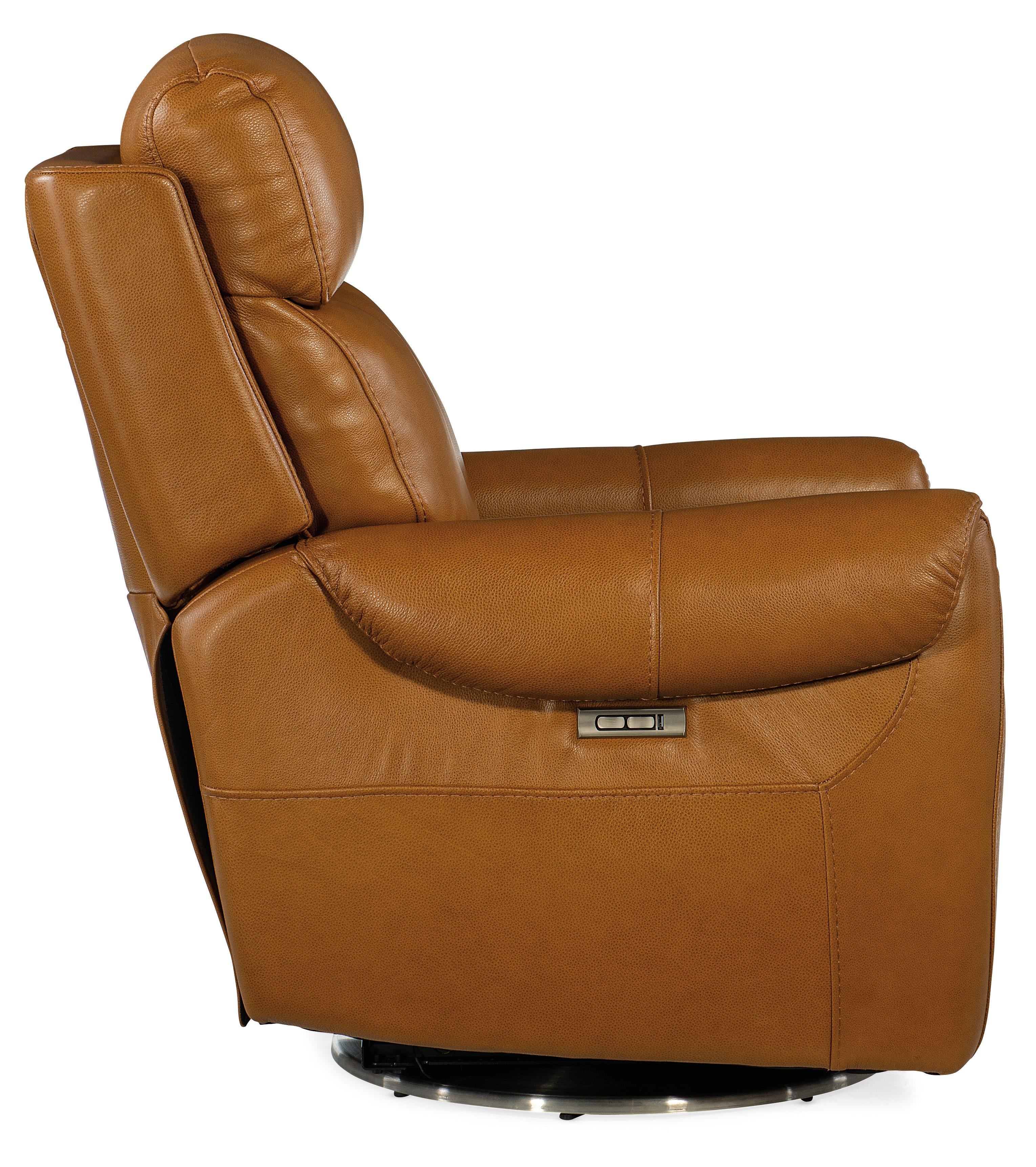 Sterling Swivel Power Recliner with Power Headrest - RC600-PHSZ-086 - Luxury Home Furniture (MI)