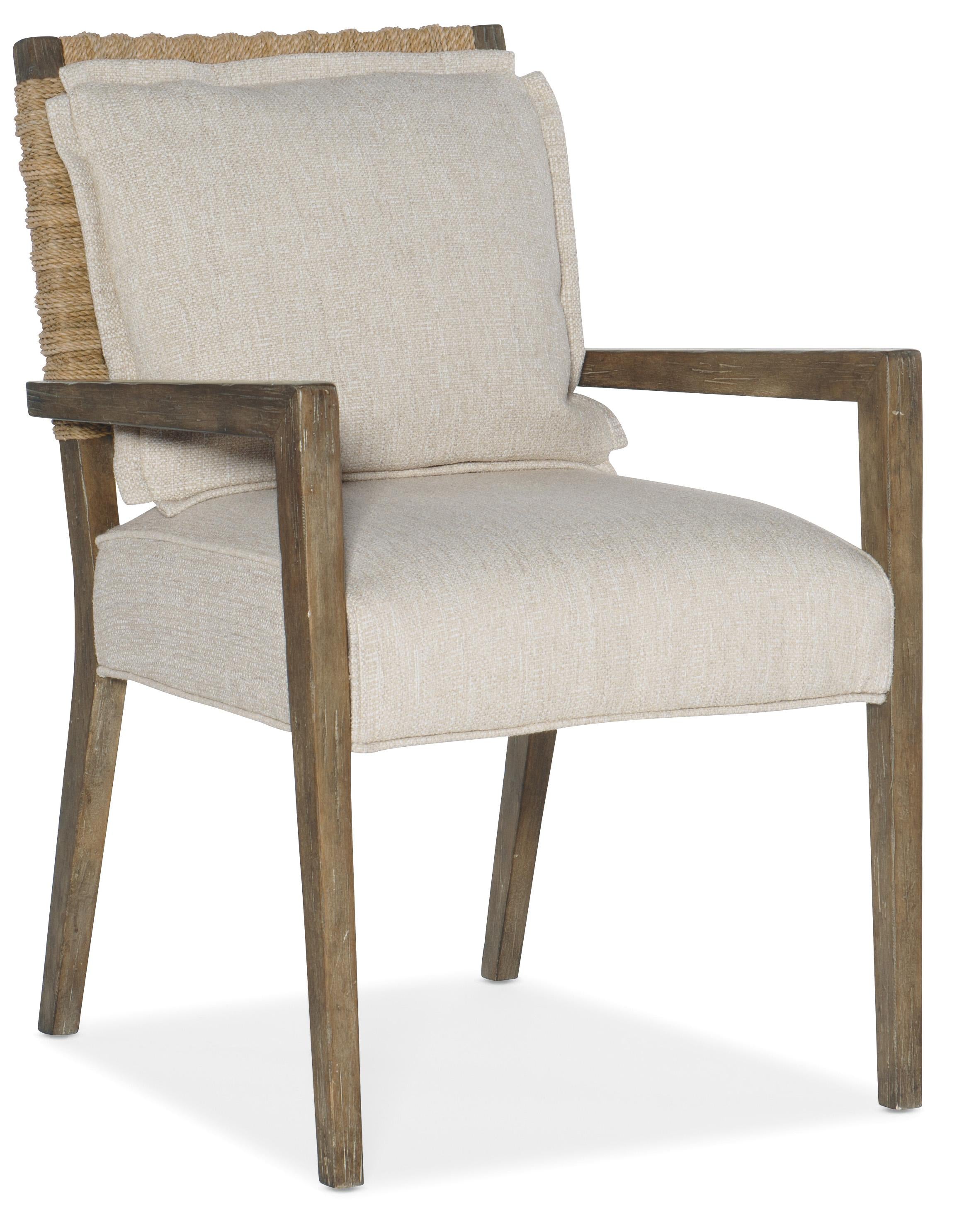 Sundance Woven Back Arm Chair-2 per ctn/price ea - Luxury Home Furniture (MI)