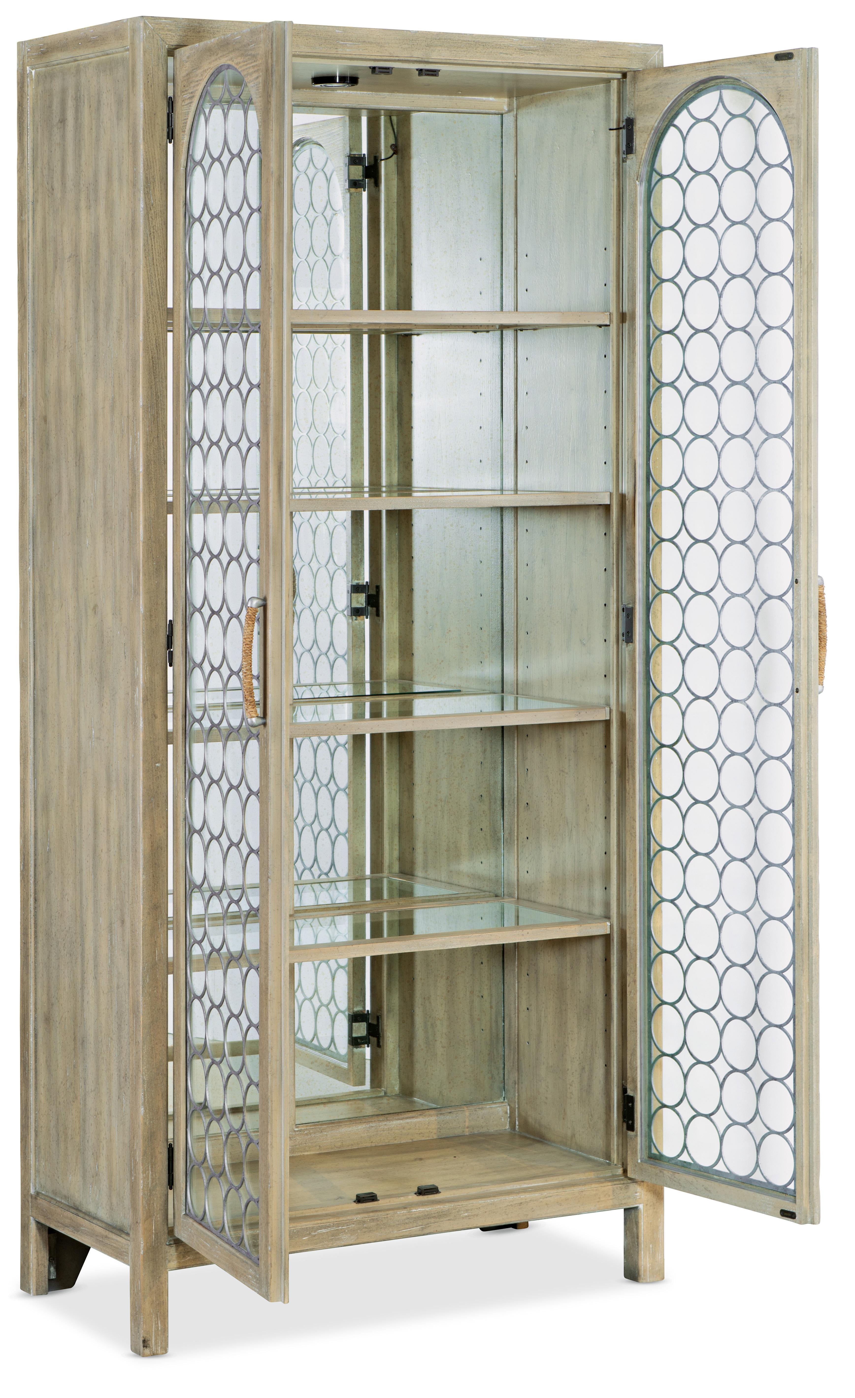 Surfrider Display Cabinet - Luxury Home Furniture (MI)